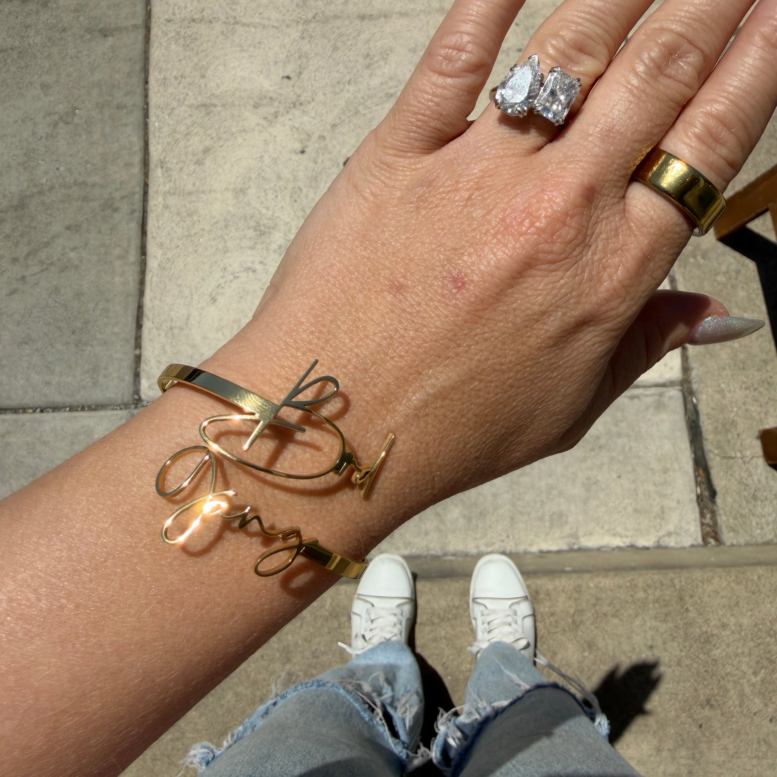 Adjustable Bird Gang Bangle - Image 2