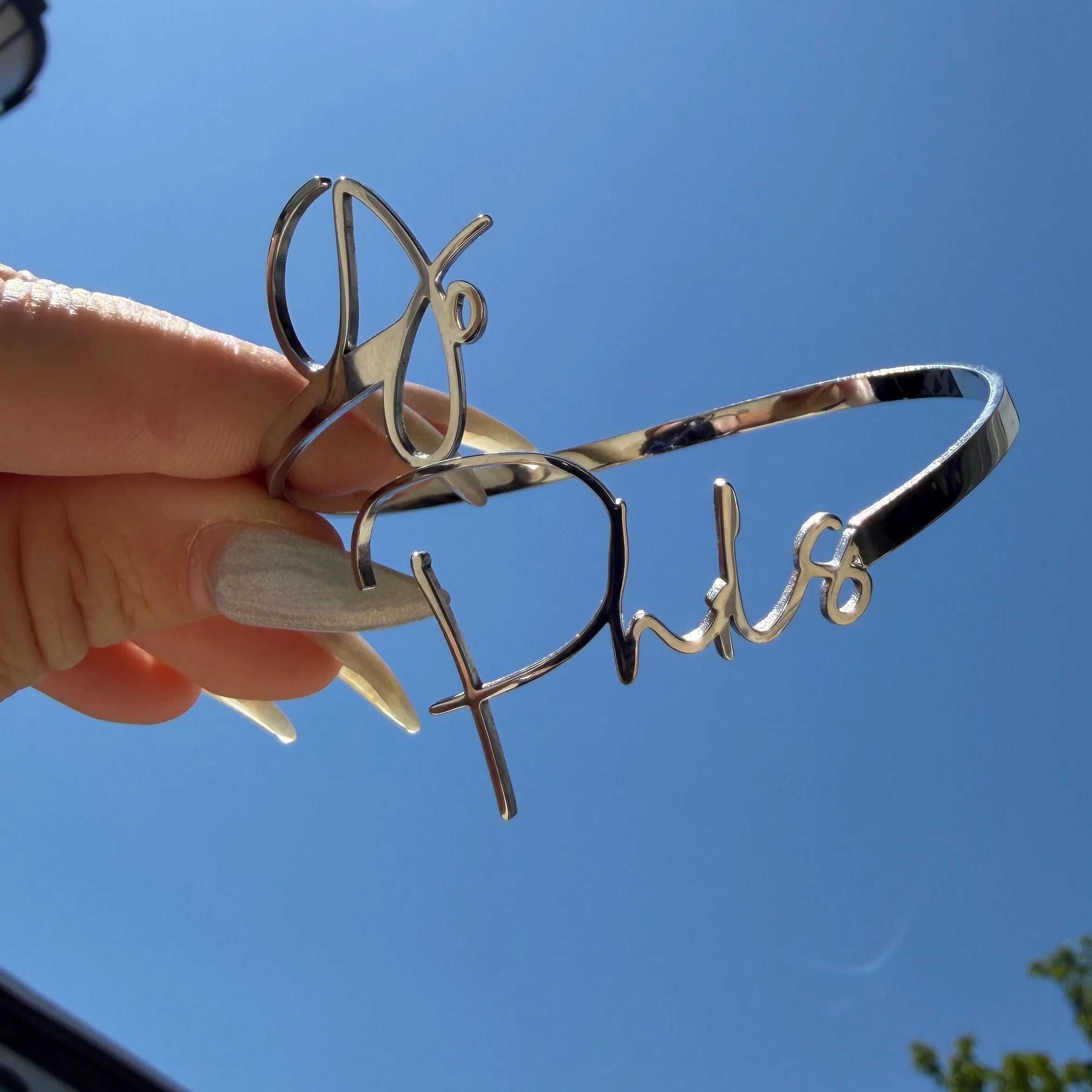 Adjustable Go Phils Bangle - Image 4