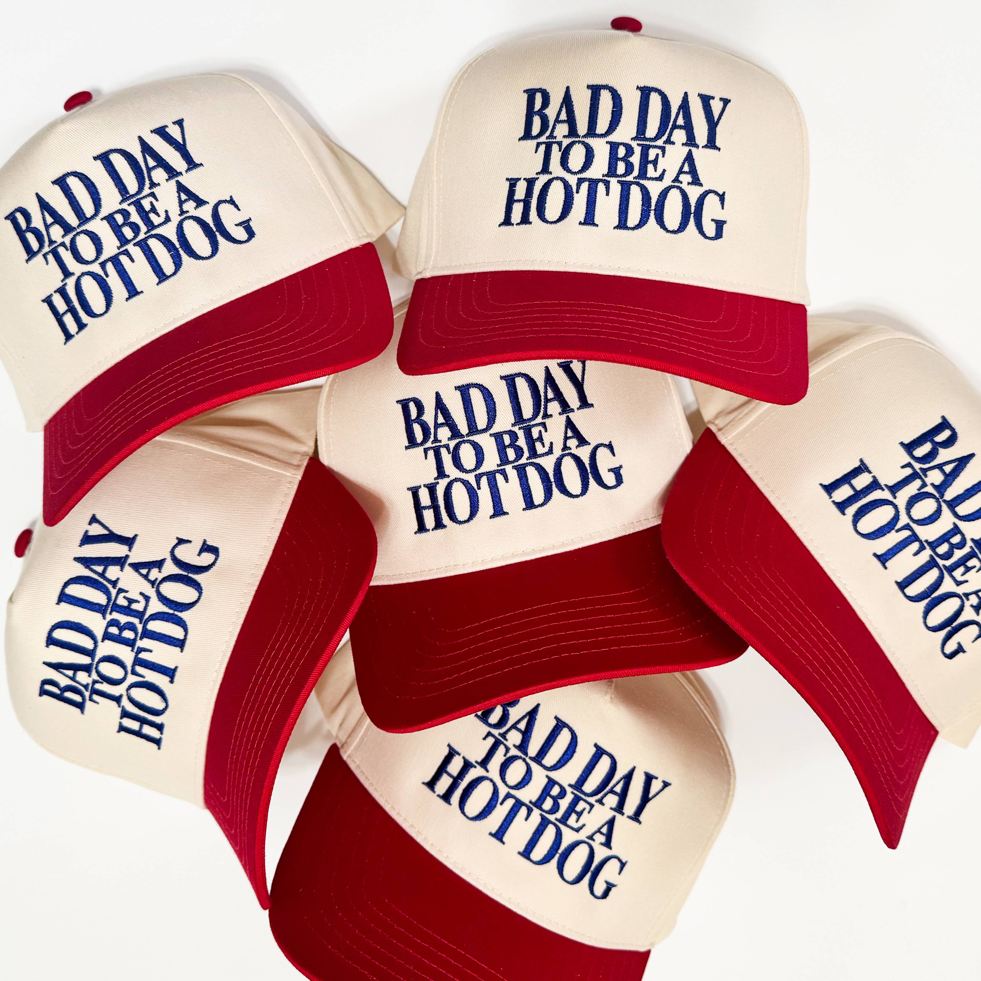 Bad Day to Be a Hot Dog Trucker Hat - Image 4