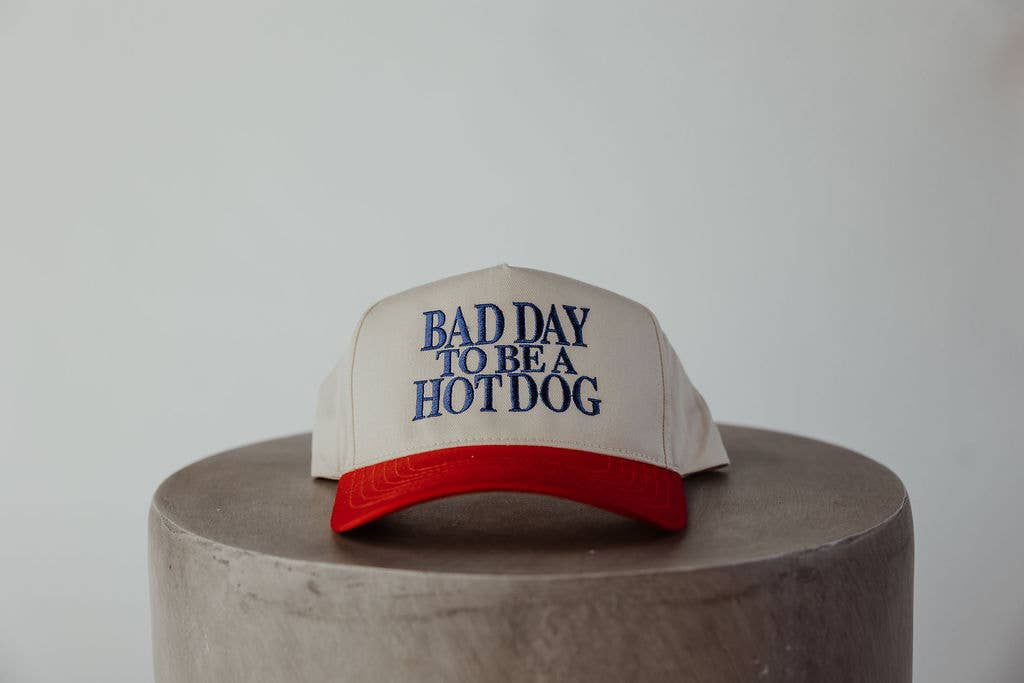 Bad Day to Be a Hot Dog Trucker Hat - Image 5
