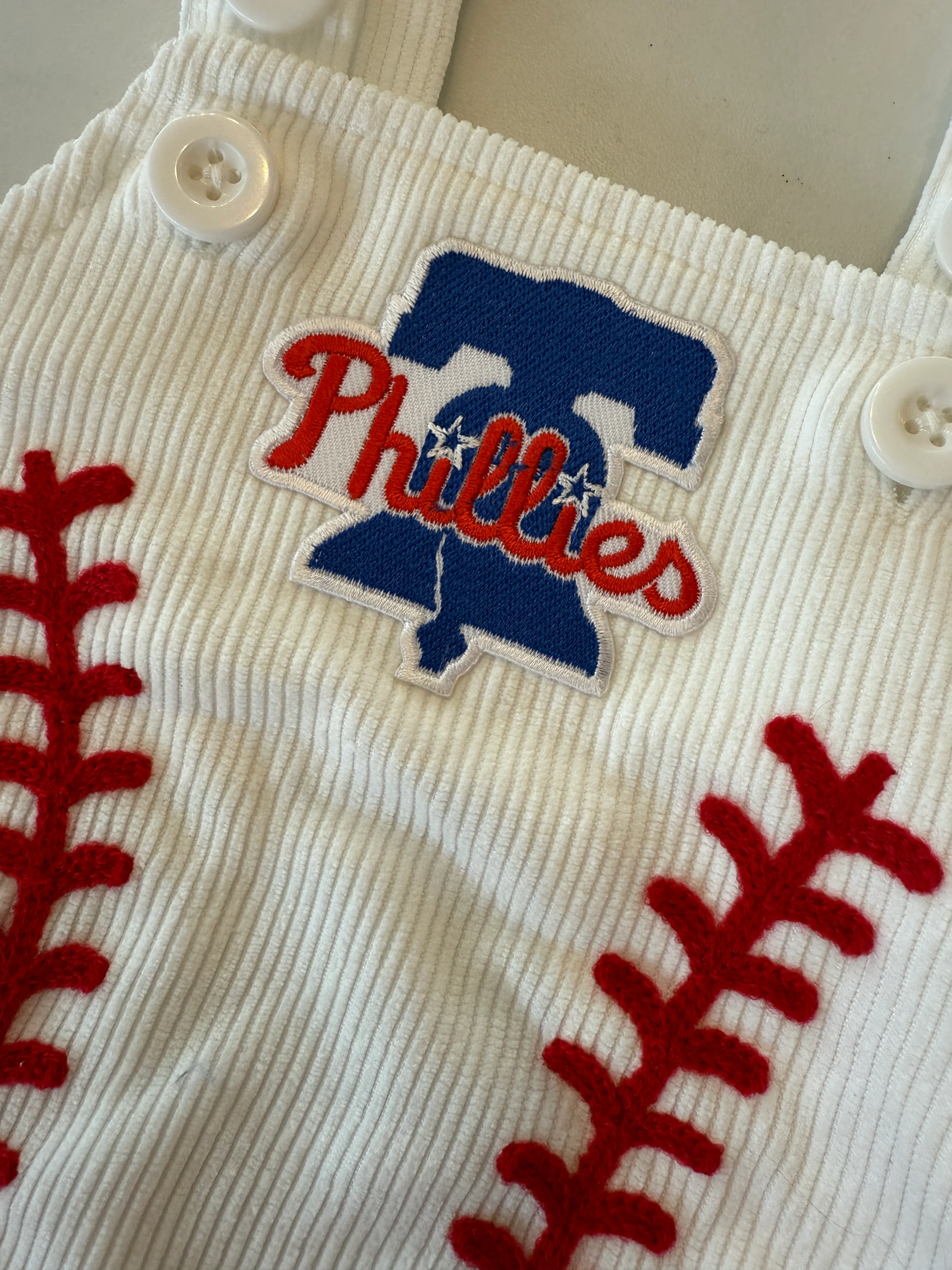 Baseball Stitch Onesie - Image 3