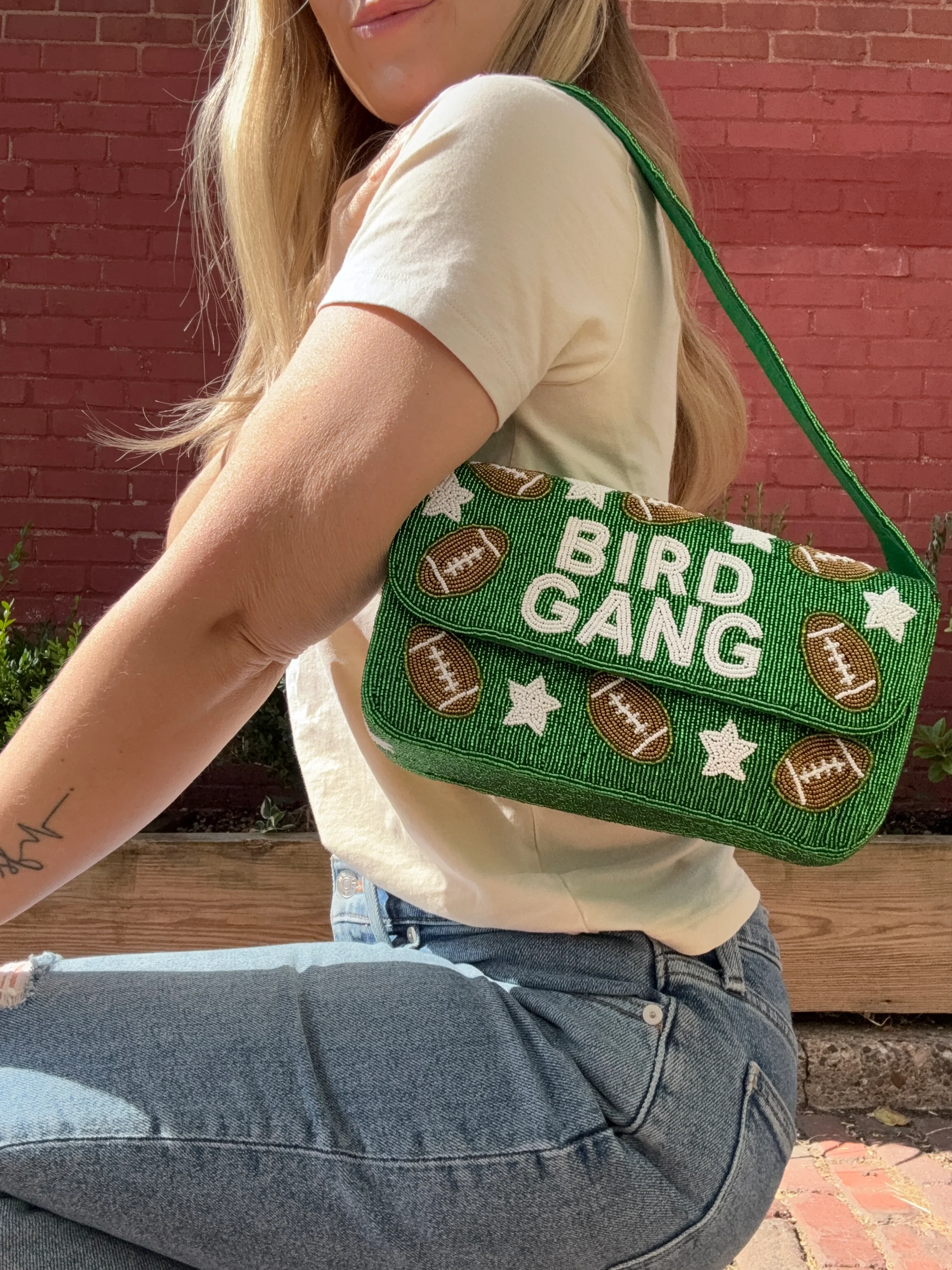 Bird Gang Beaded Purse - Image 4