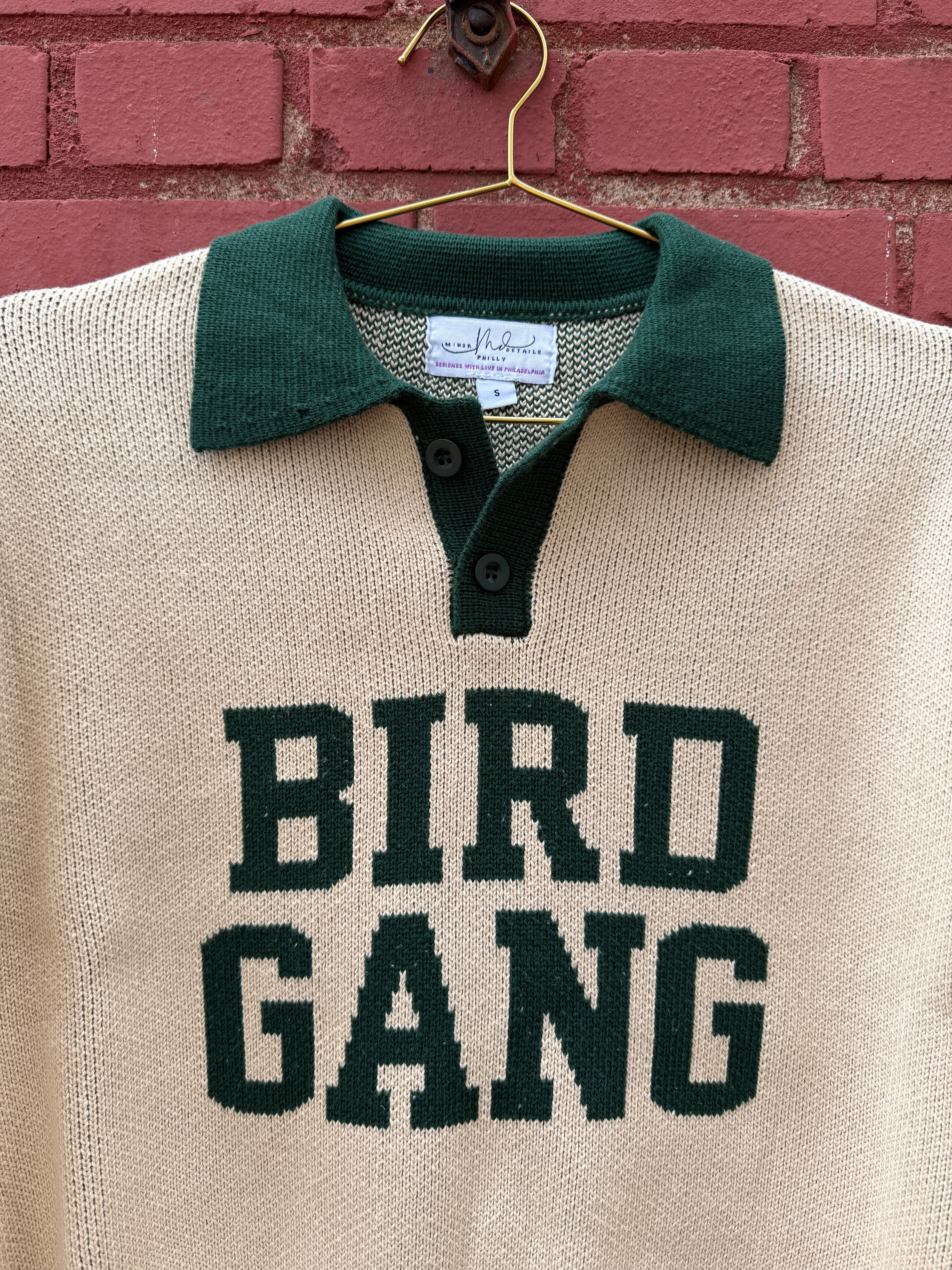 Bird Gang Knit Crop Sweater - Image 3