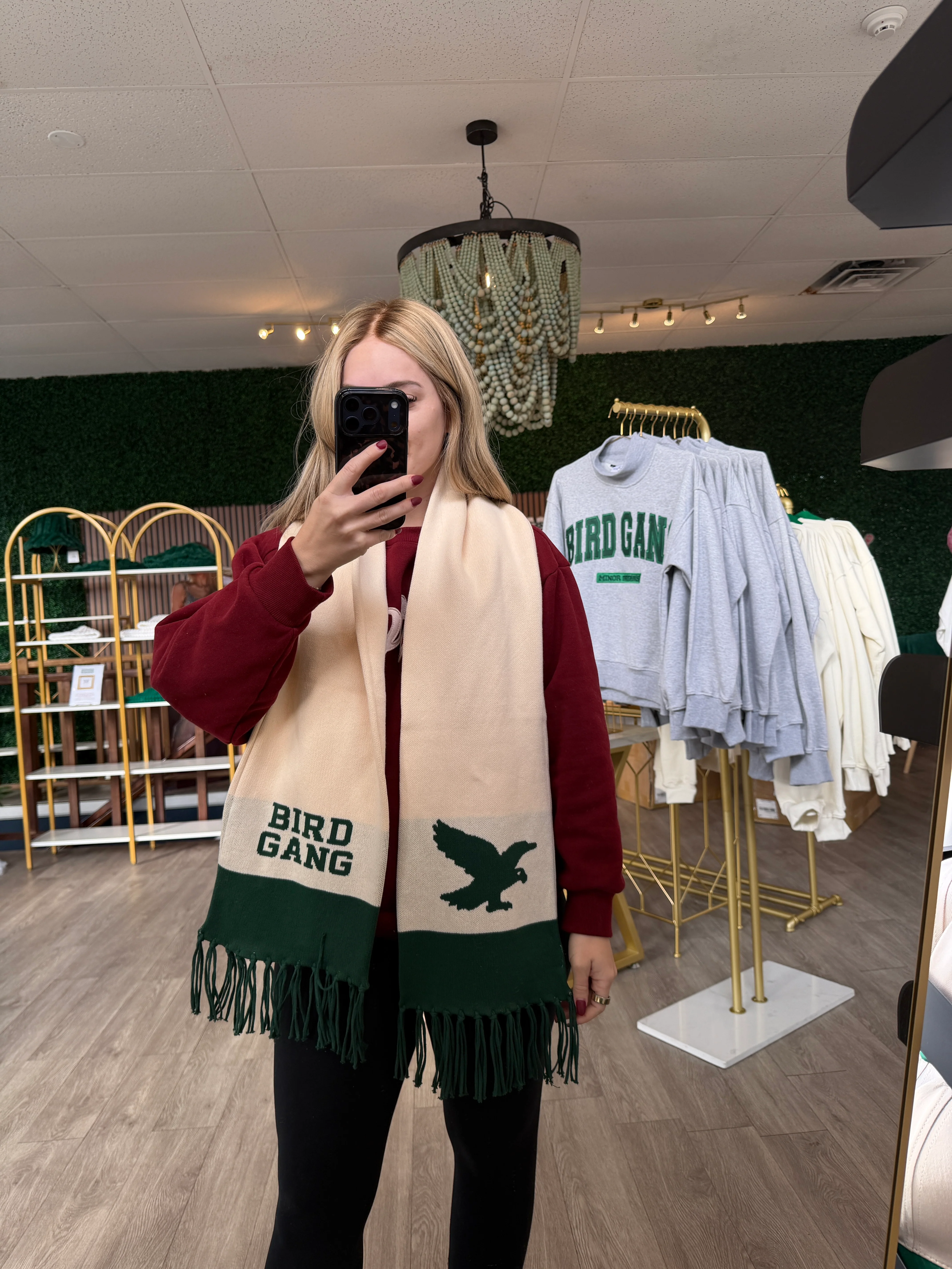 Bird Gang Knit Scarf - Image 6