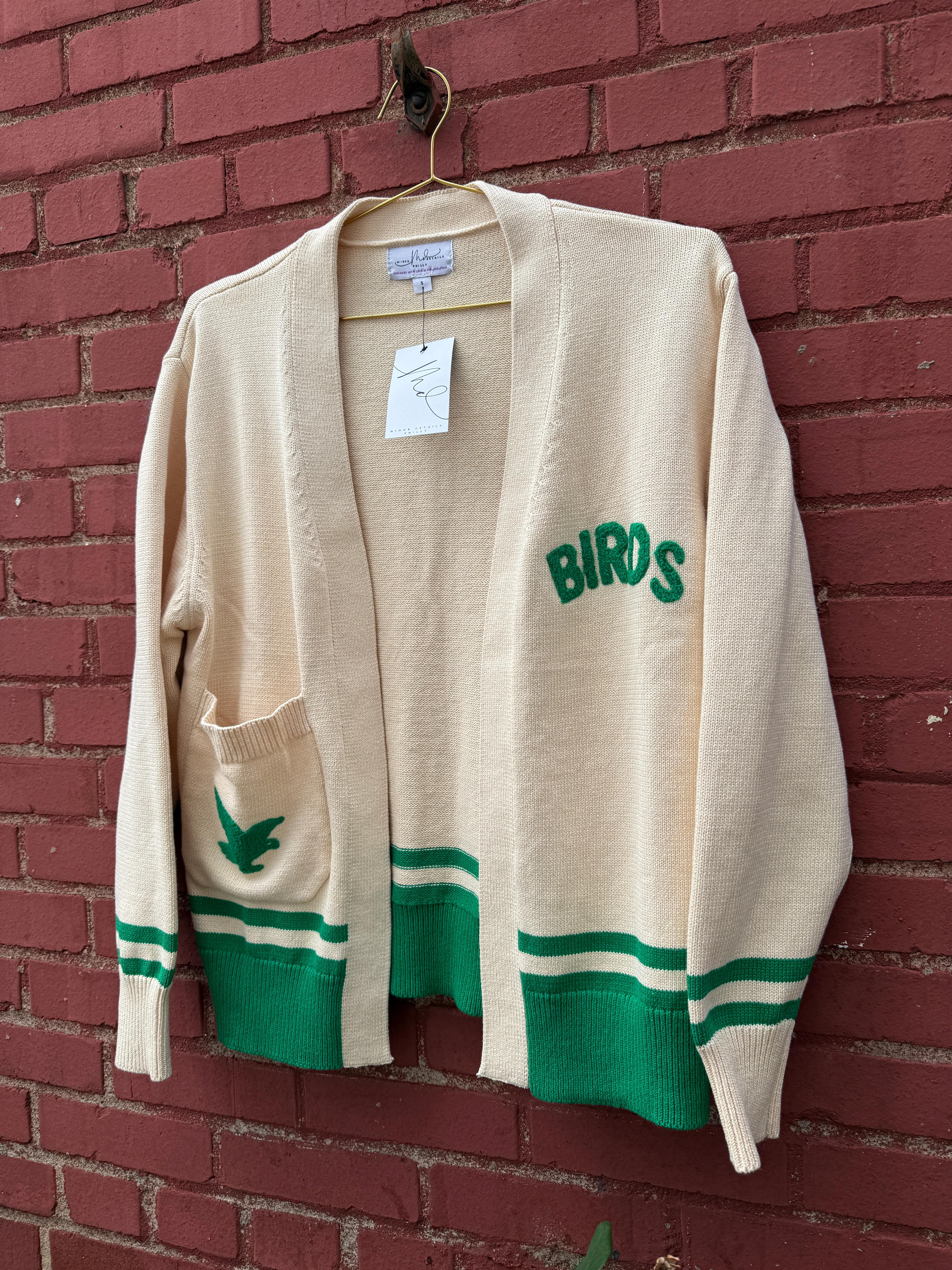 Birds Knit Cardigan - Image 3