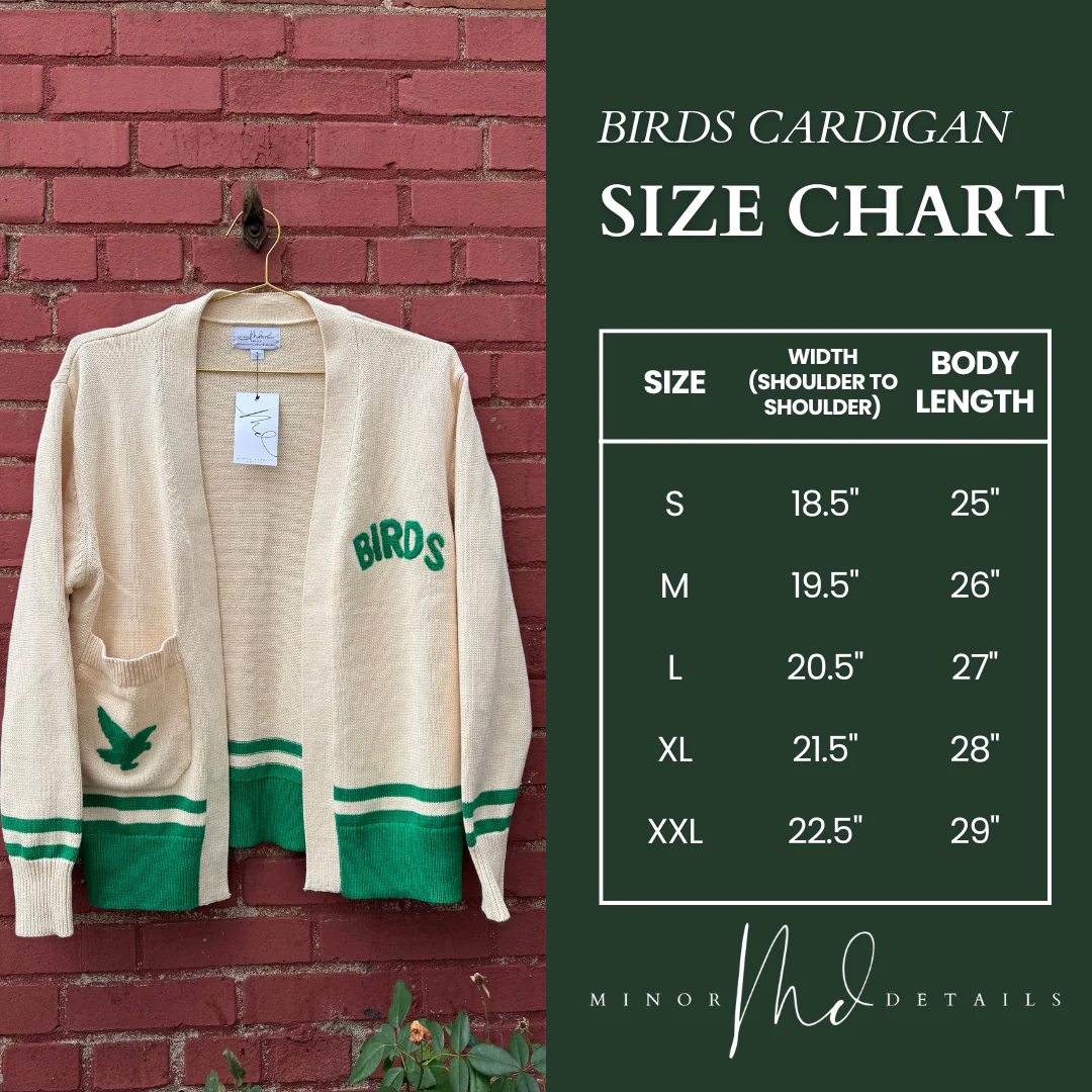 Birds Knit Cardigan - Image 8