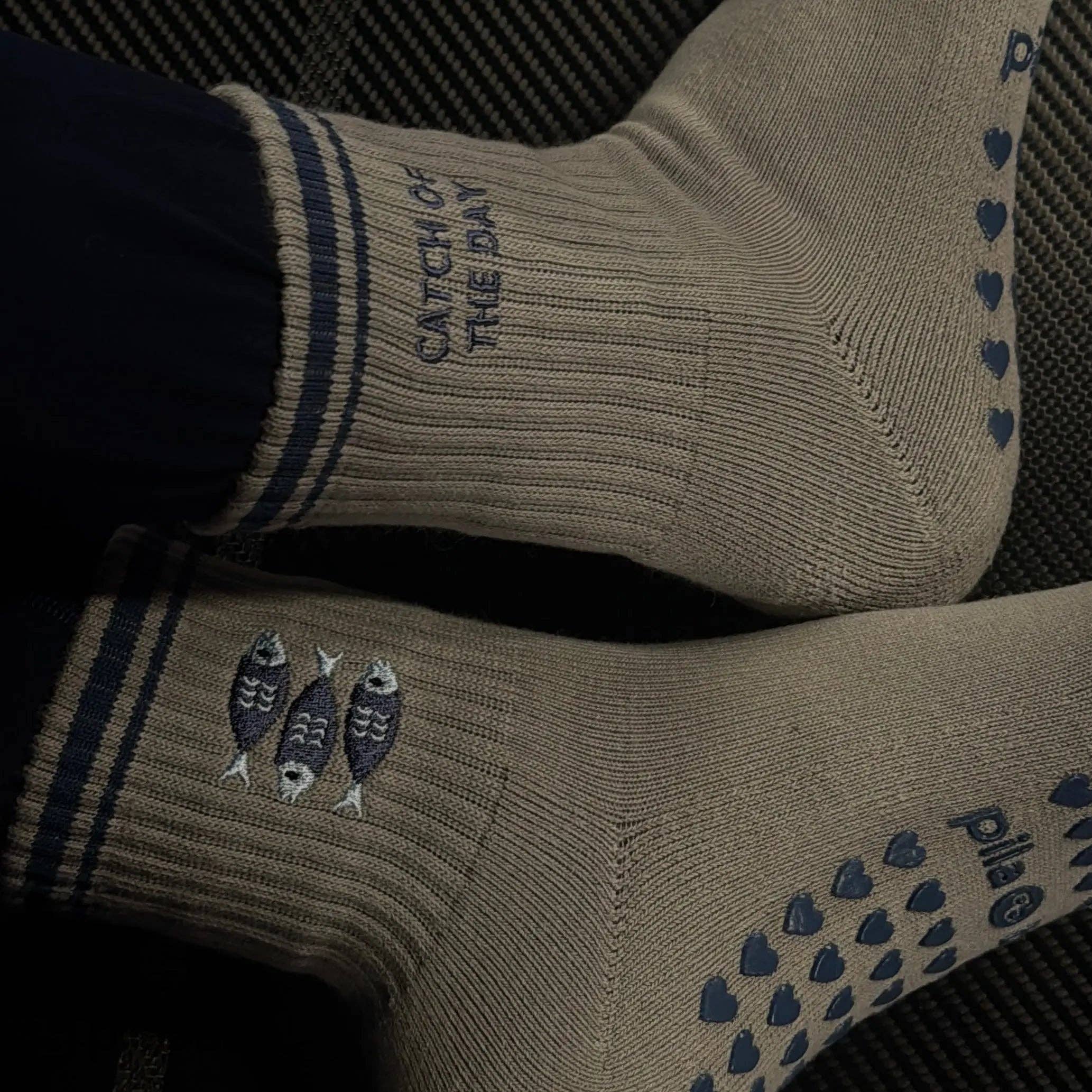 Catch of the Day Grip Socks - Image 2