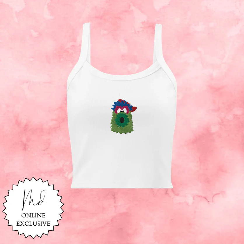 Embroidered Phanatic Tank Top