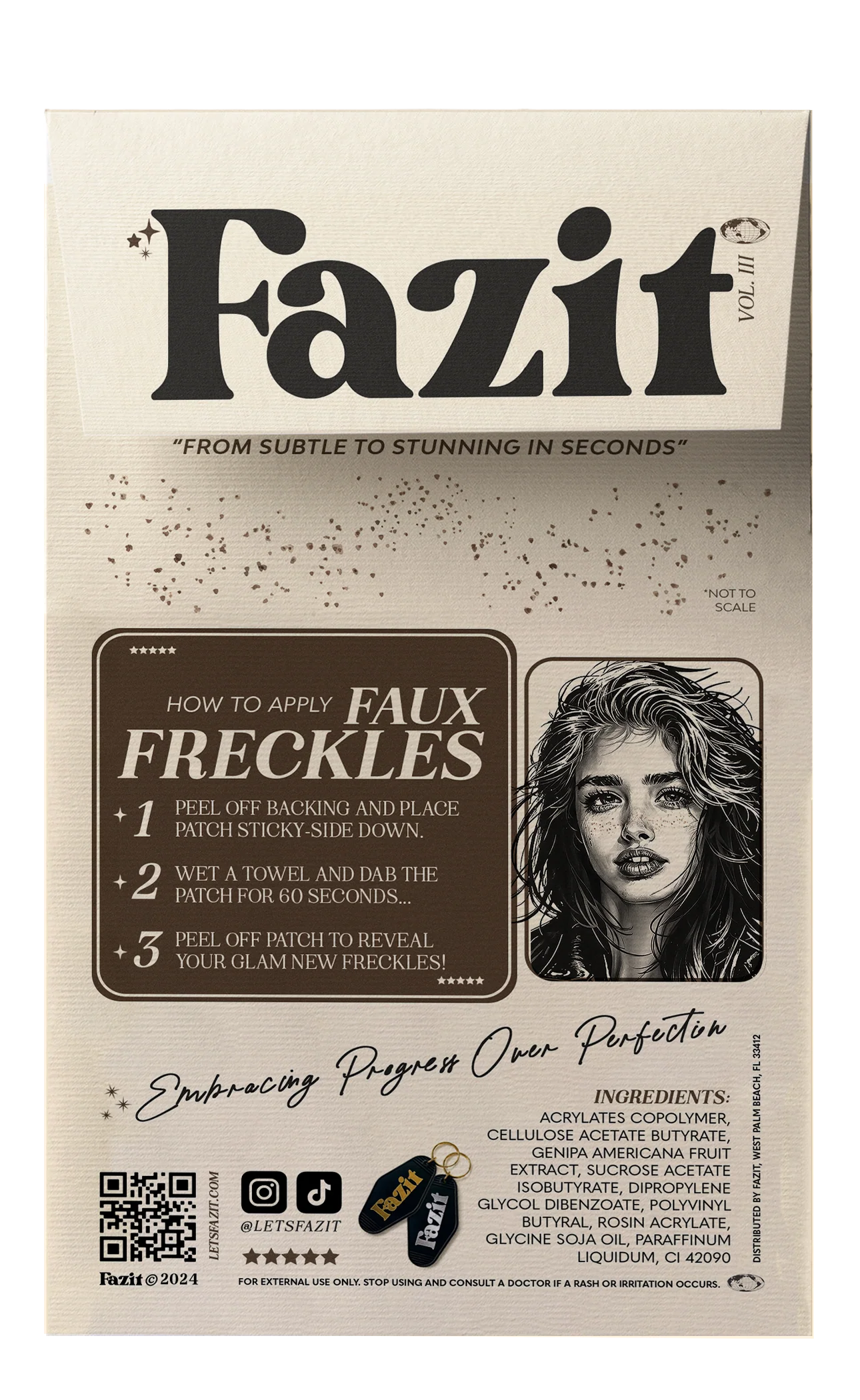 Faux Freckles Makeup Patches - Image 3