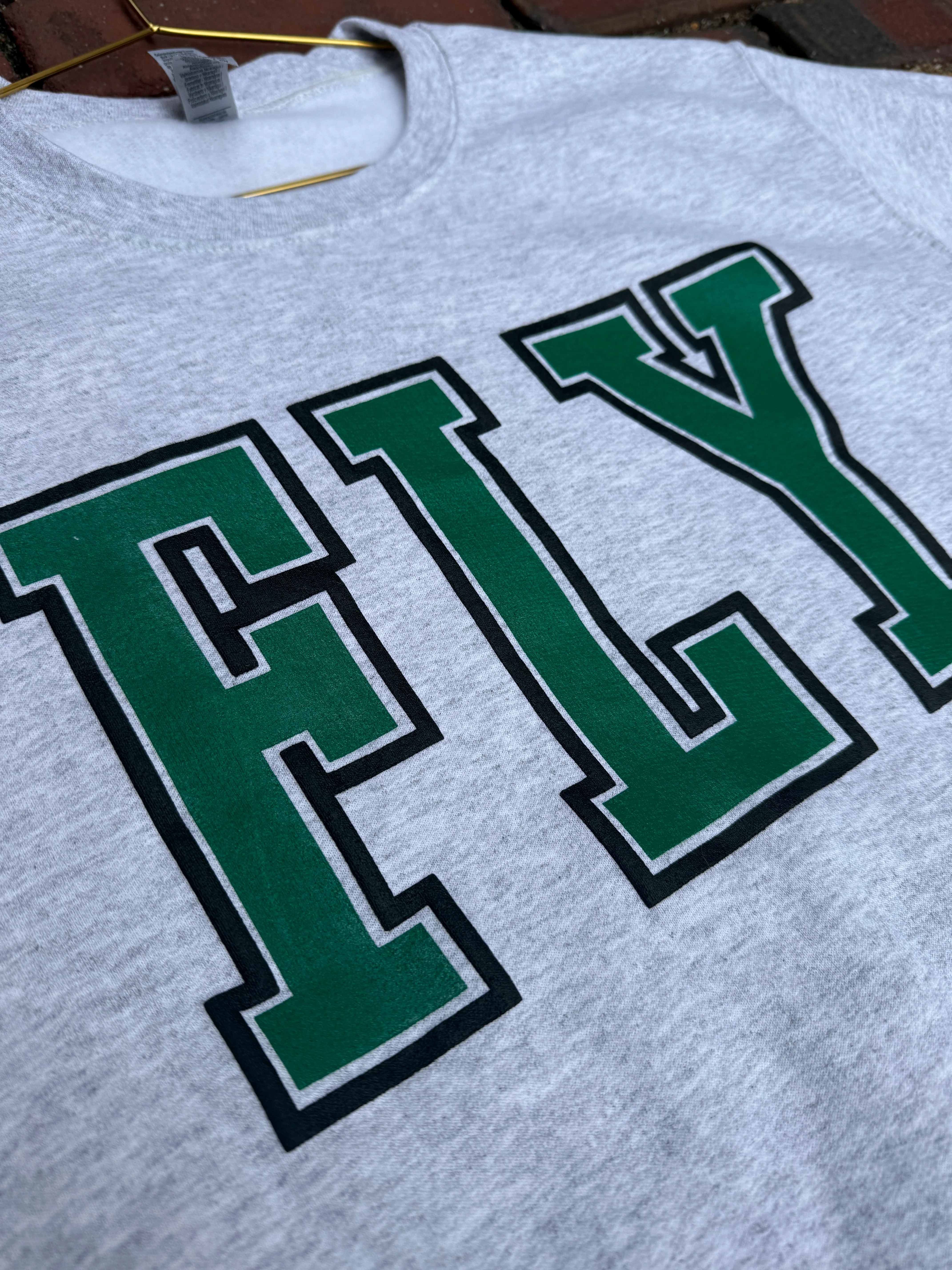 FLY Puff Outline Crewneck - Birds - Image 3