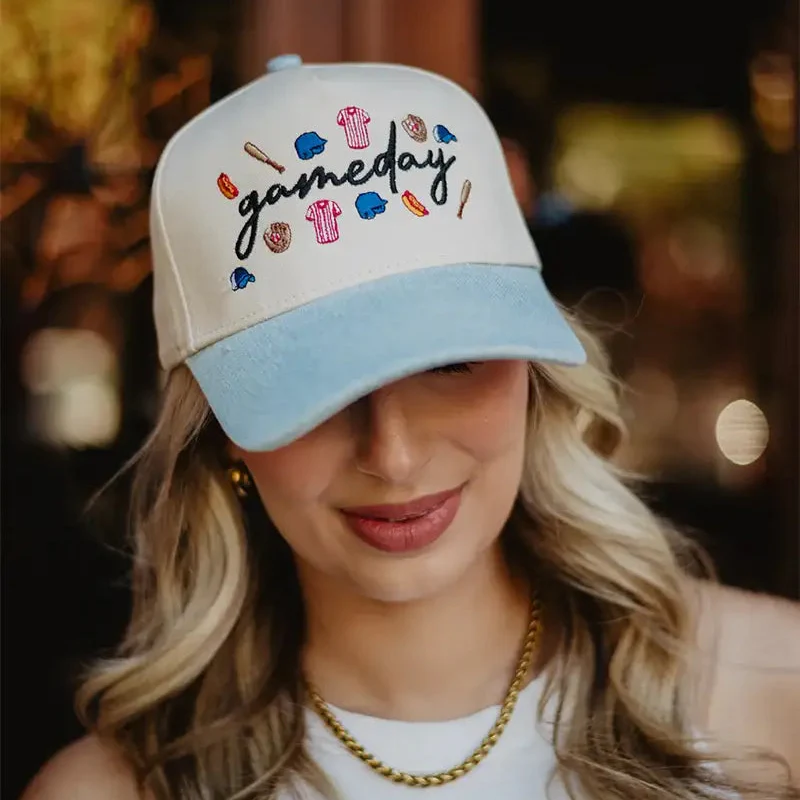 Gameday Baseball Doodles Hat - Multiple Colors! - Image 4