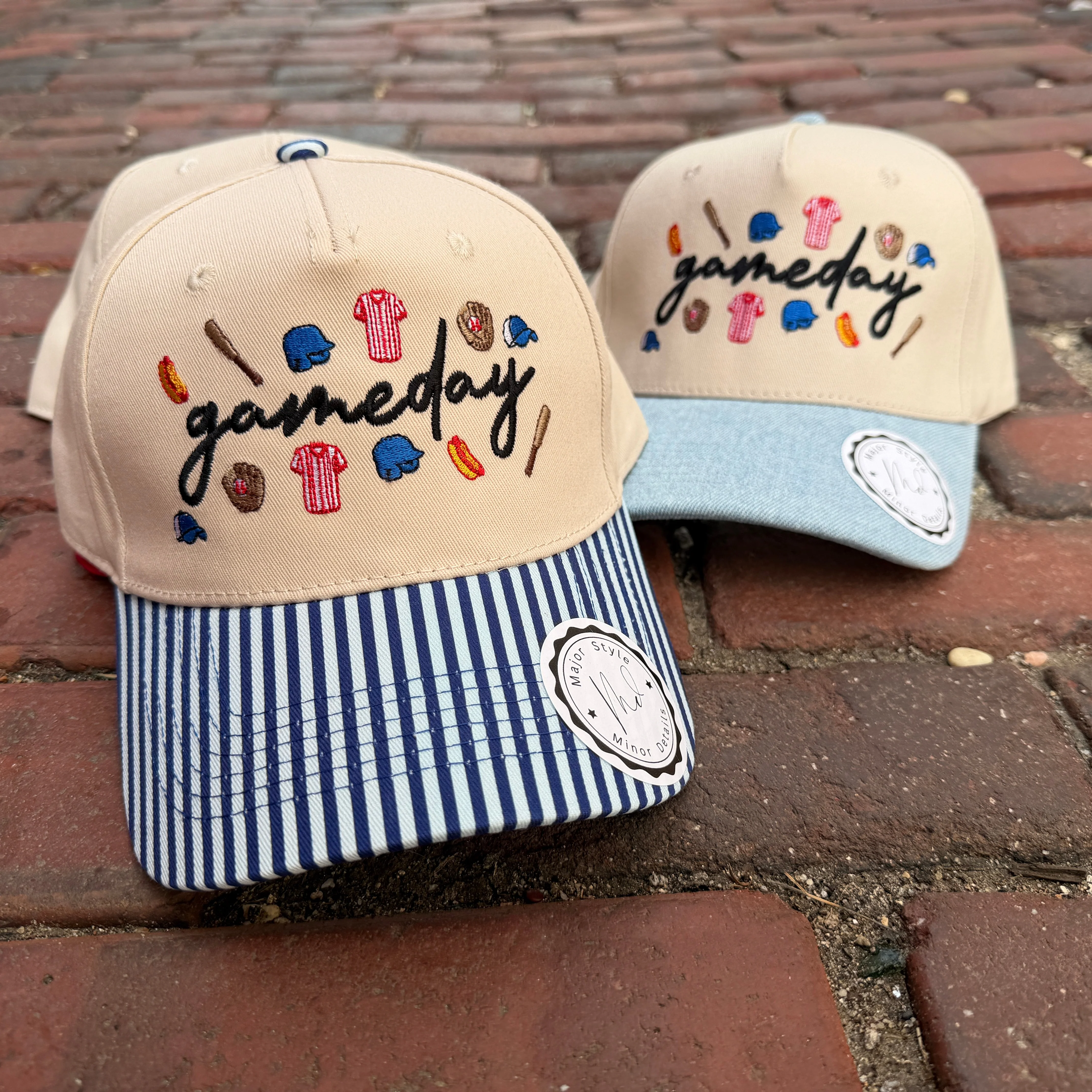 Gameday Baseball Doodles Hat - Multiple Colors! - Image 5