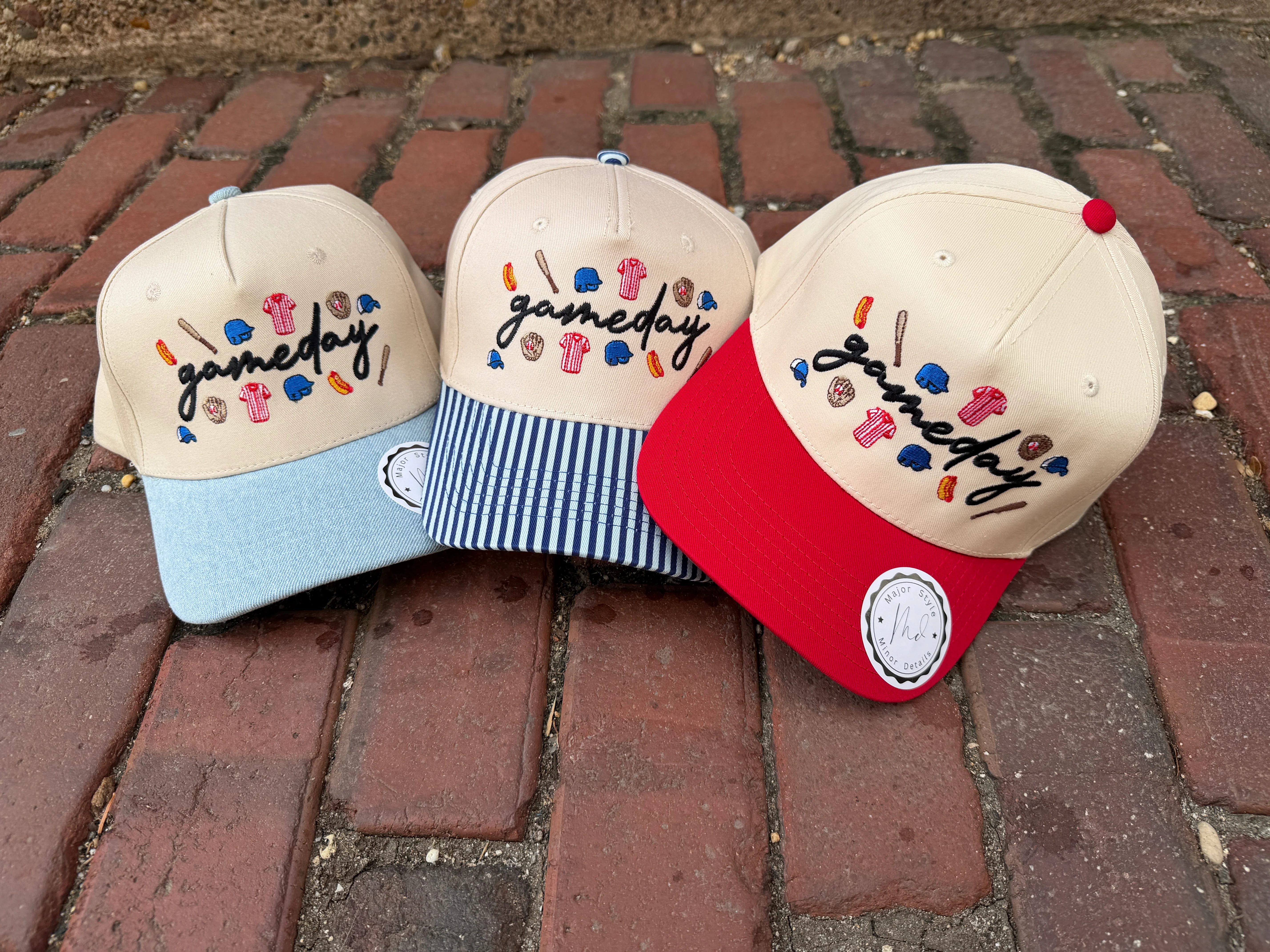 Gameday Baseball Doodles Hat - Multiple Colors! - Image 9