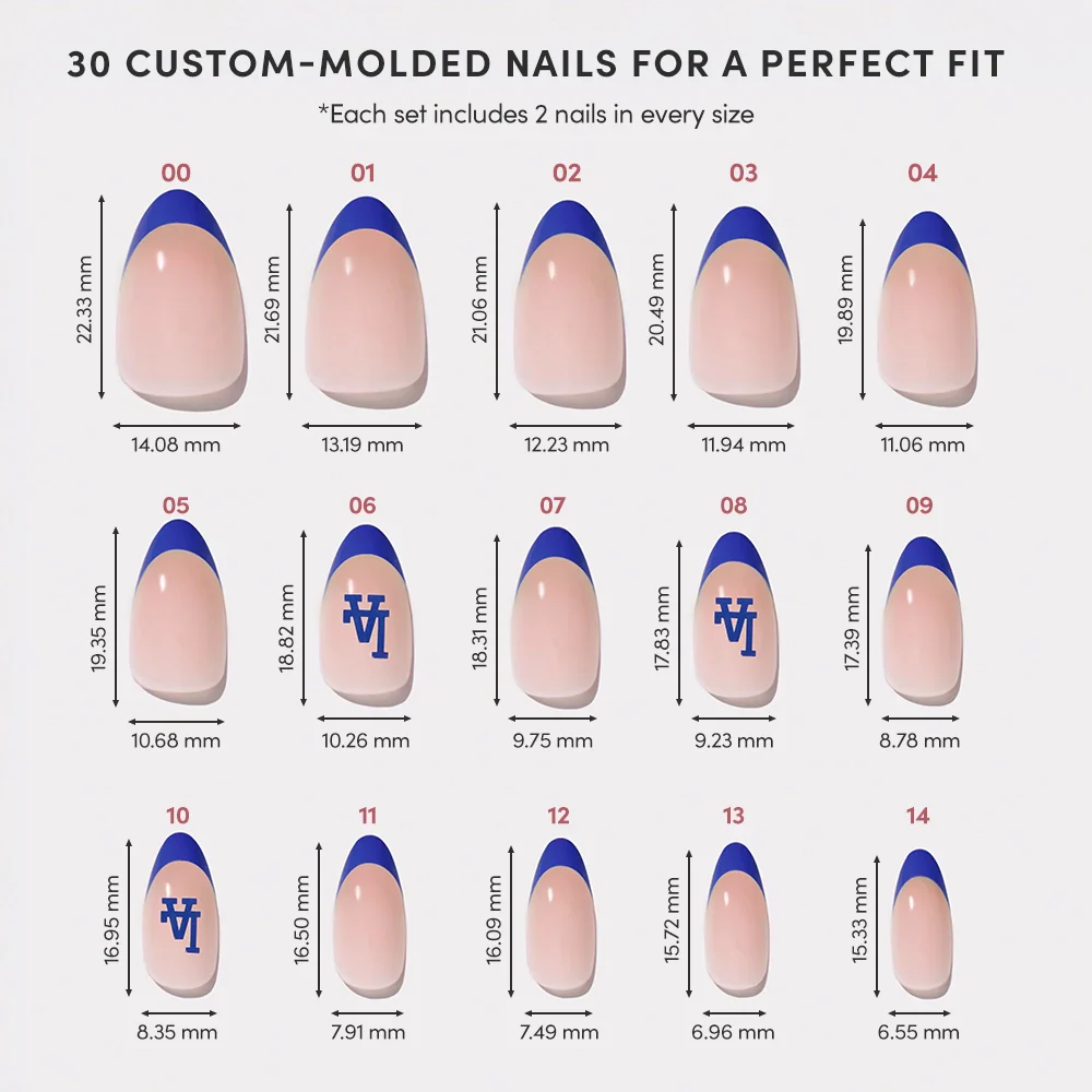 Phillies Press On Nails - Image 4