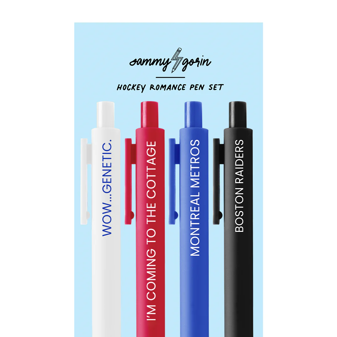 Hockey Romance Pen Set - Image 3