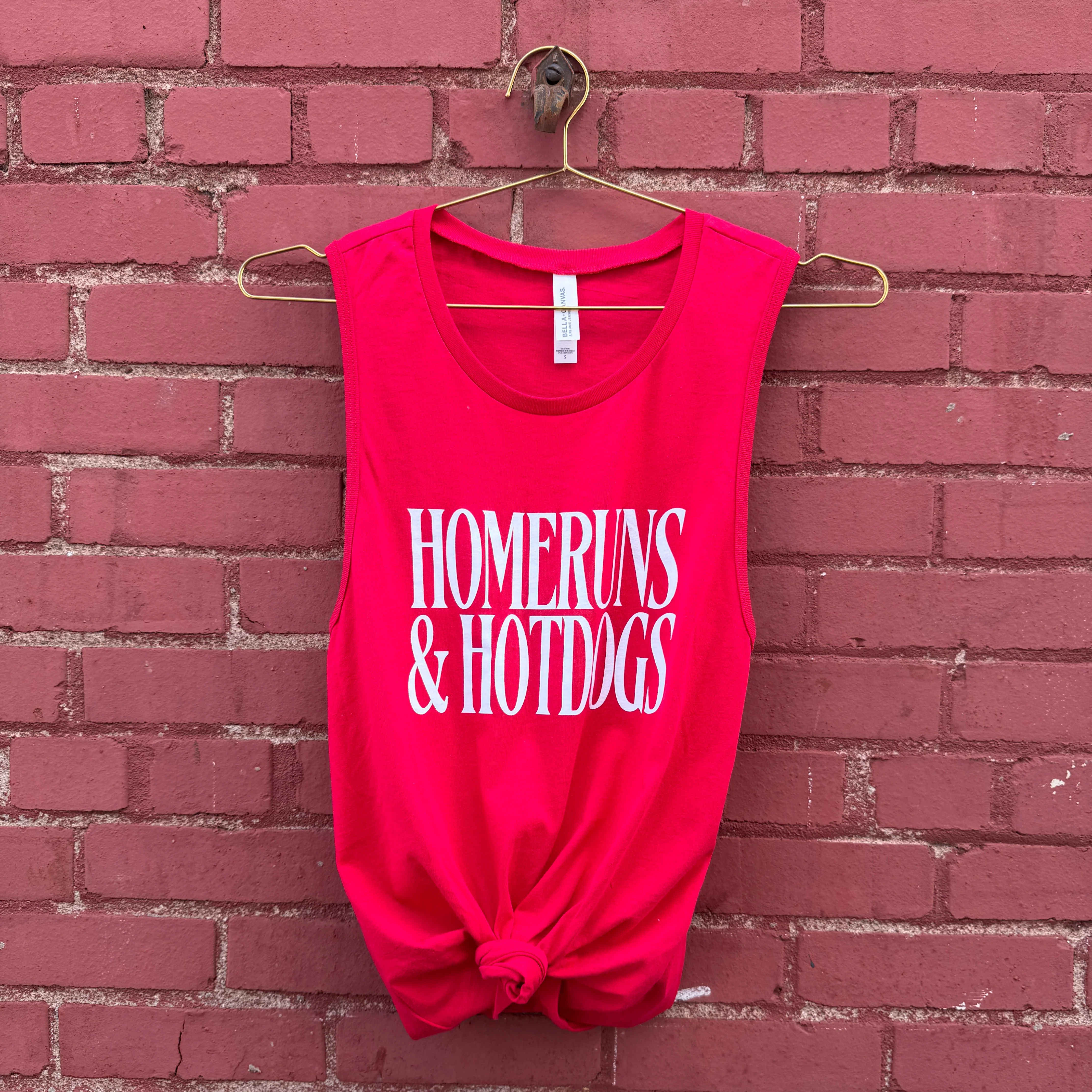 Homeruns & Hot Dogs Tank Top