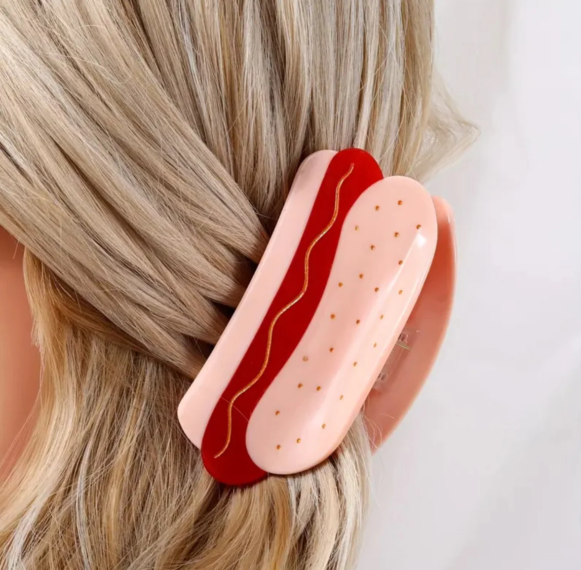 Hot Dog Claw Clip