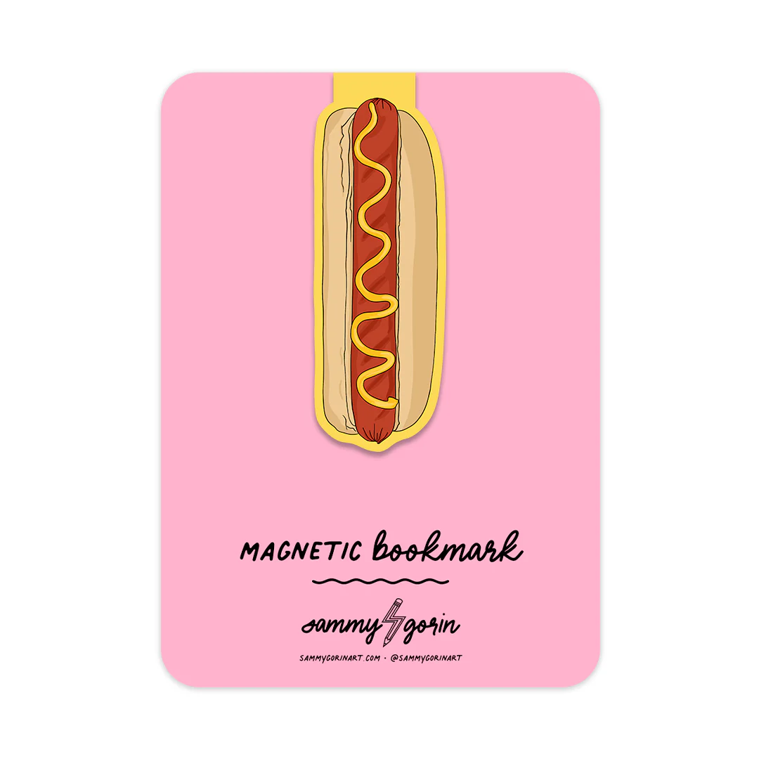 Hot Dog Magnetic Bookmark - Image 3