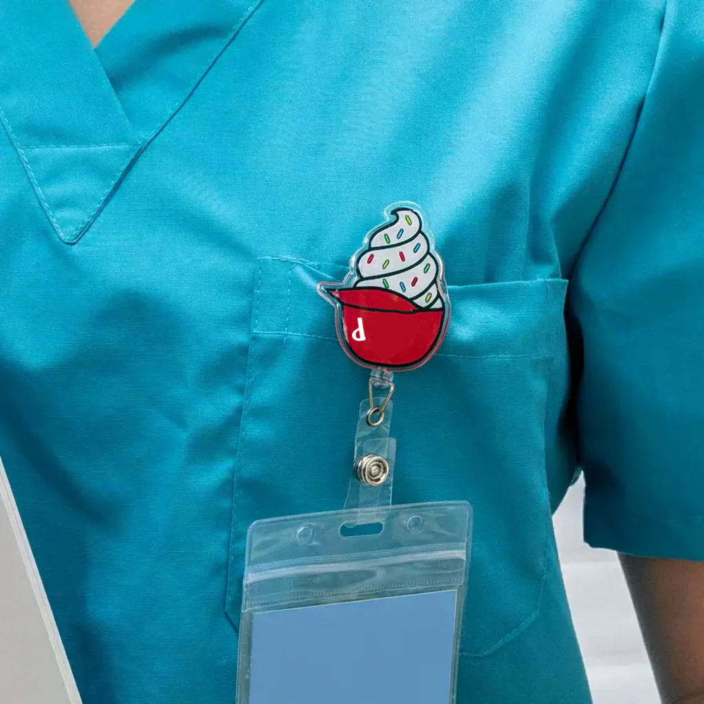 Ice Cream Badge Reel - Image 2