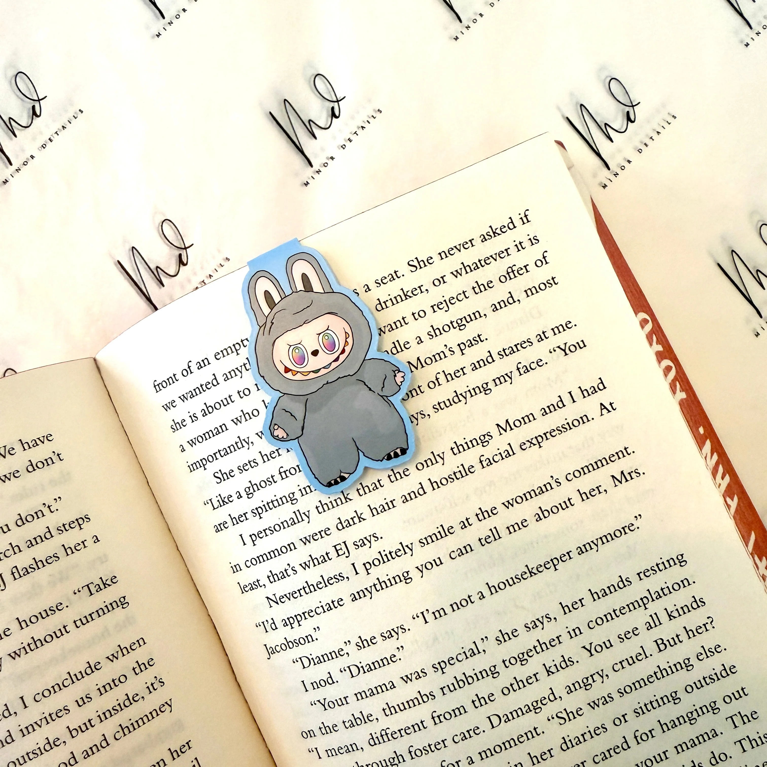 Labubu Magnetic Bookmark