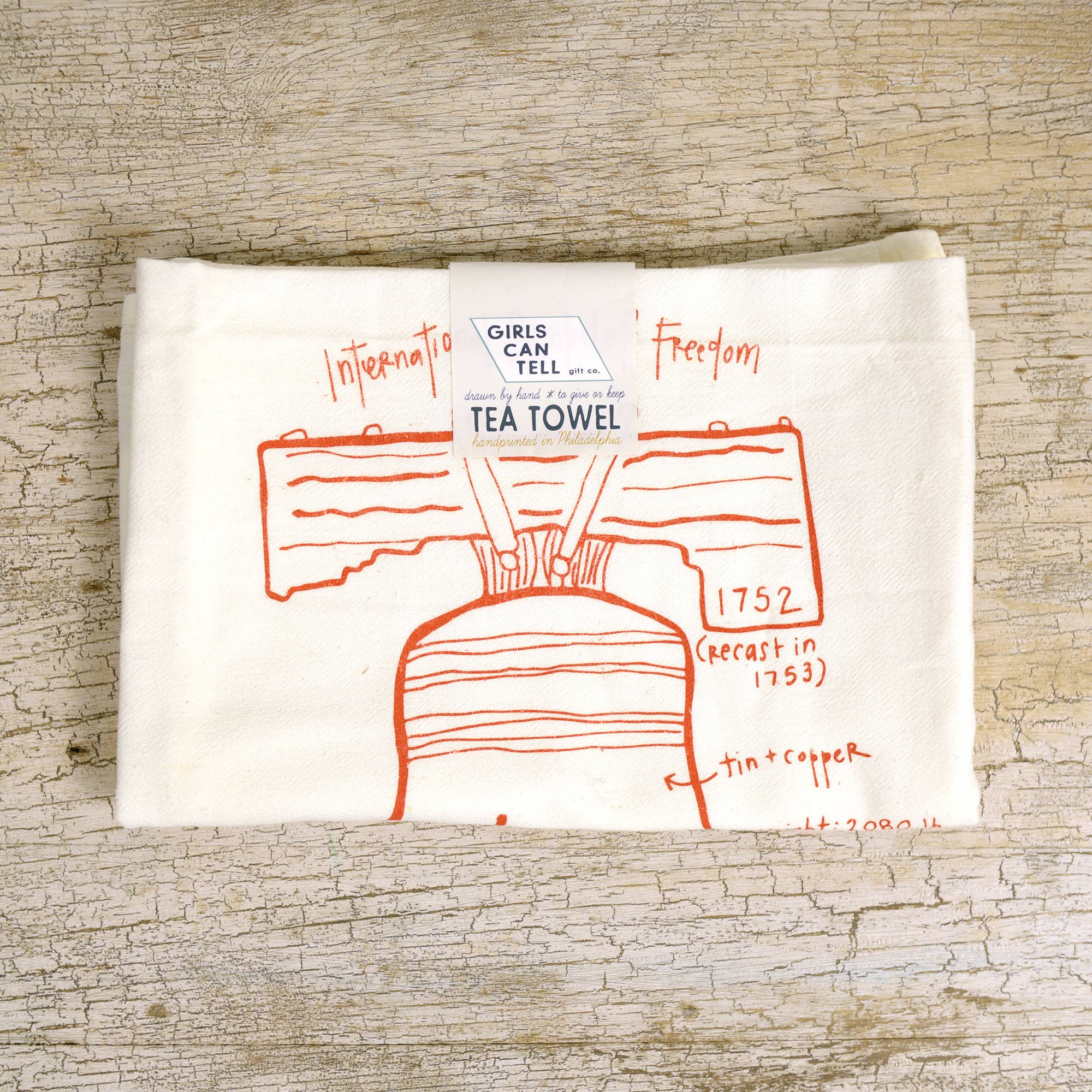 Liberty Bell Tea Towel - Image 3