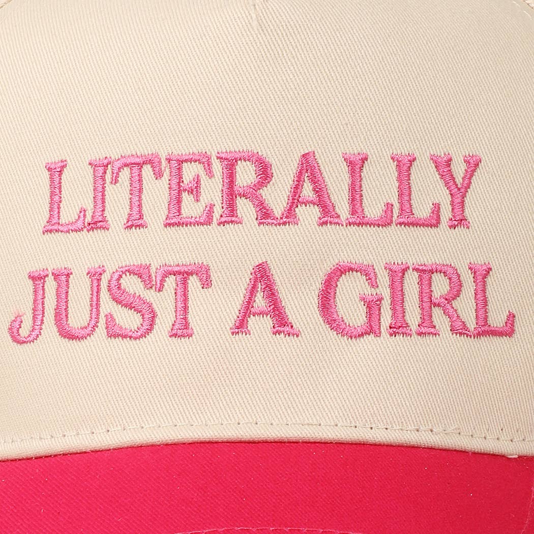 Literally Just A Girl Hat - Image 2
