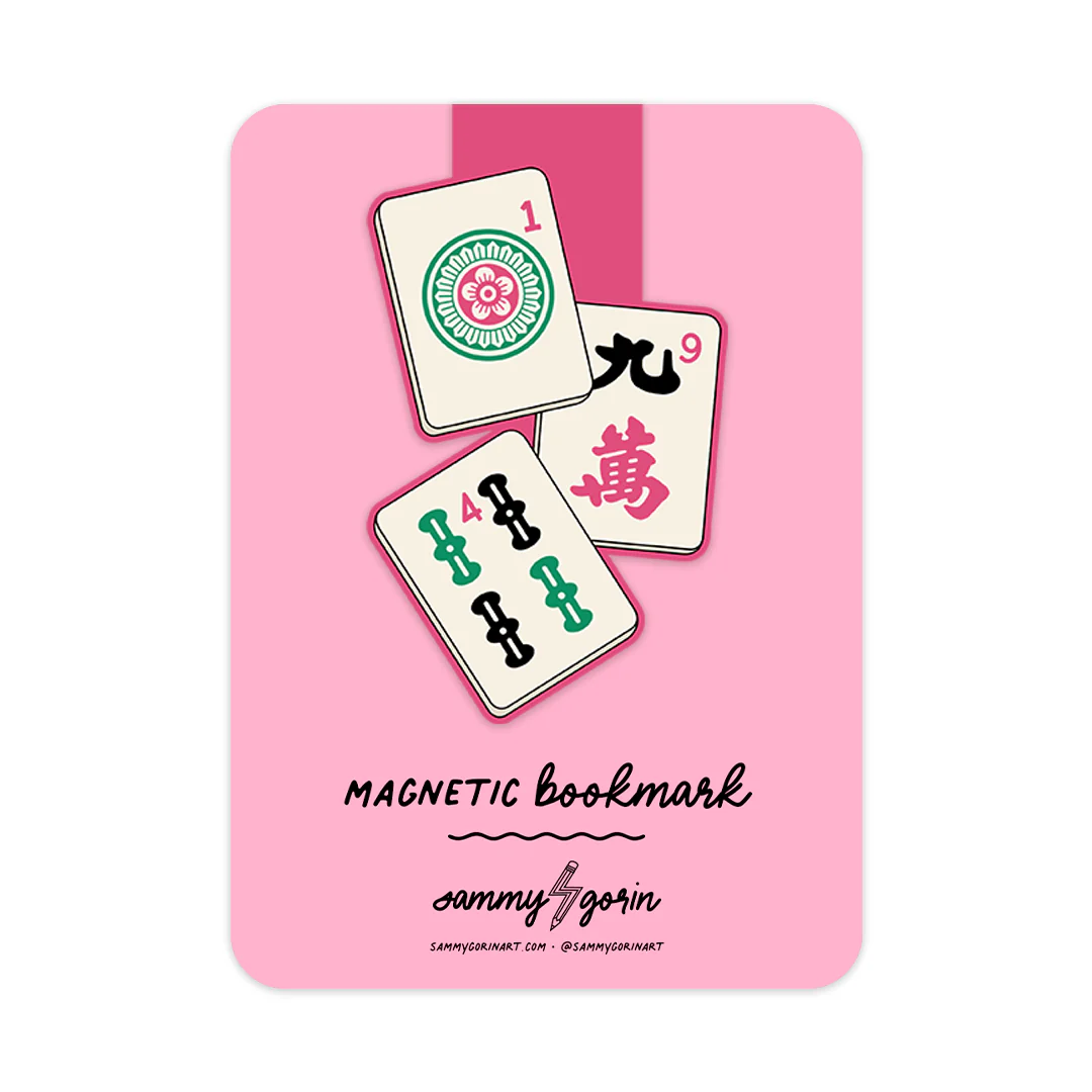 Mahjong Tiles Magnetic Bookmark - Image 2