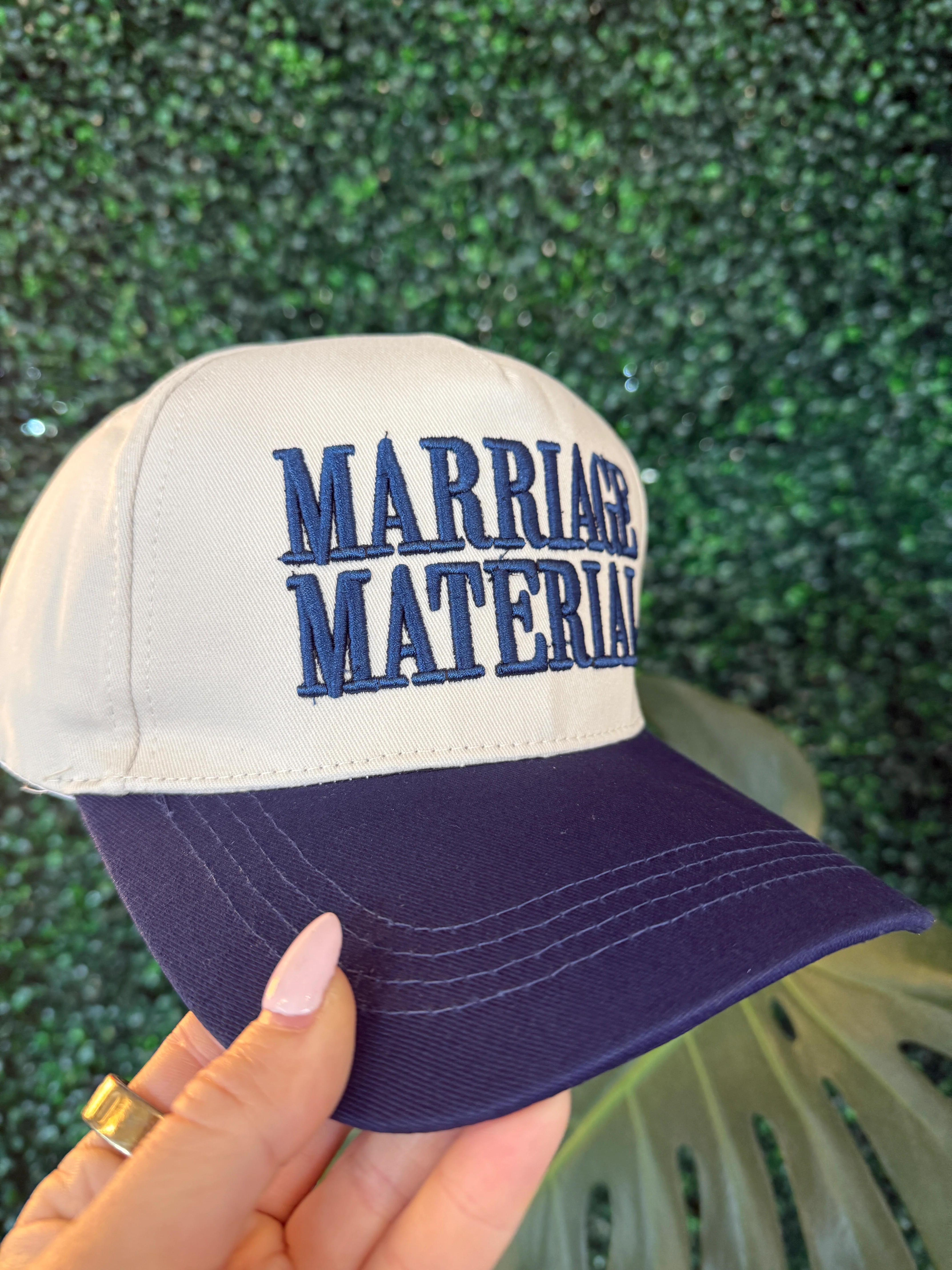 Marriage Material Hat - Image 3