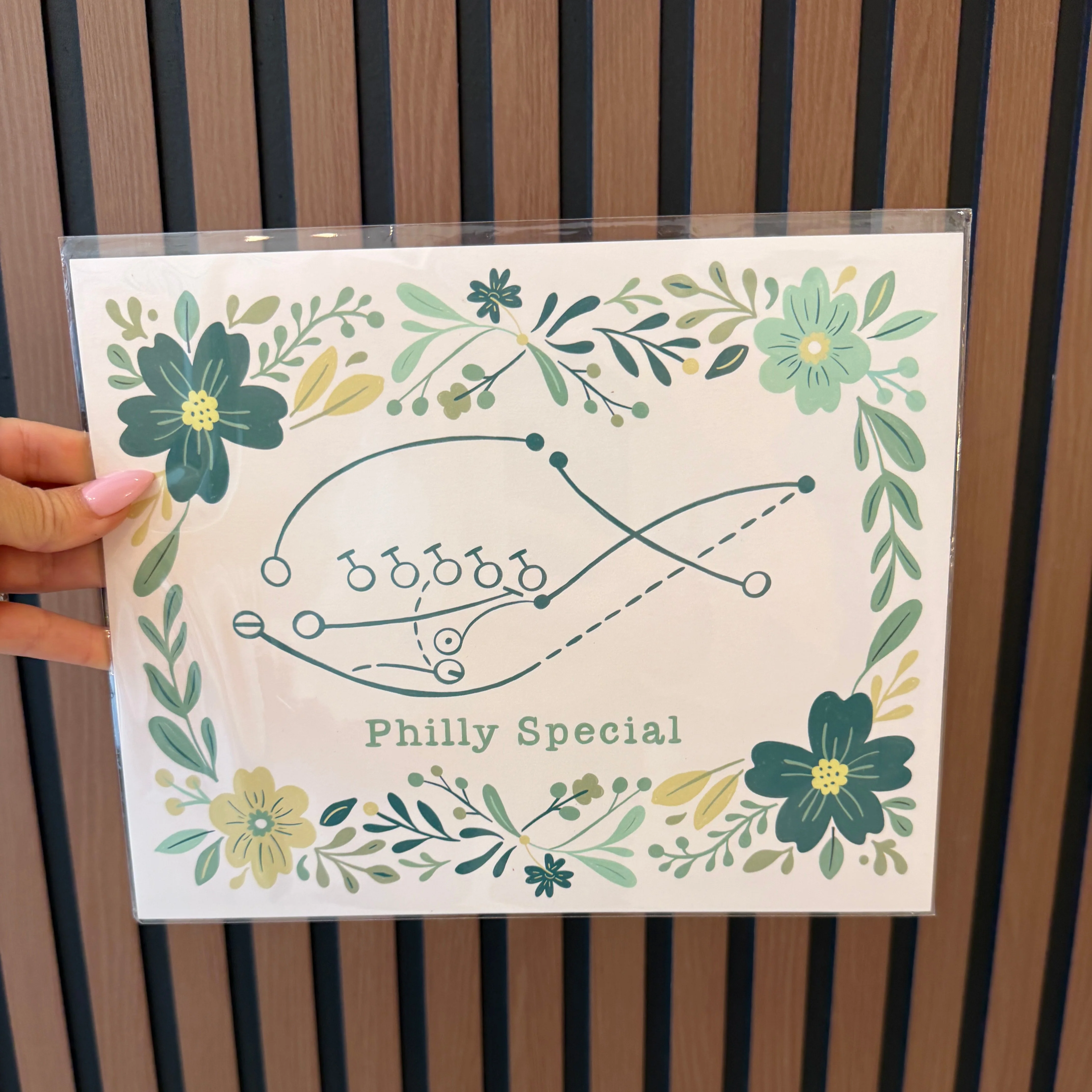 Philly Football Art Print Wall Art - Image 2