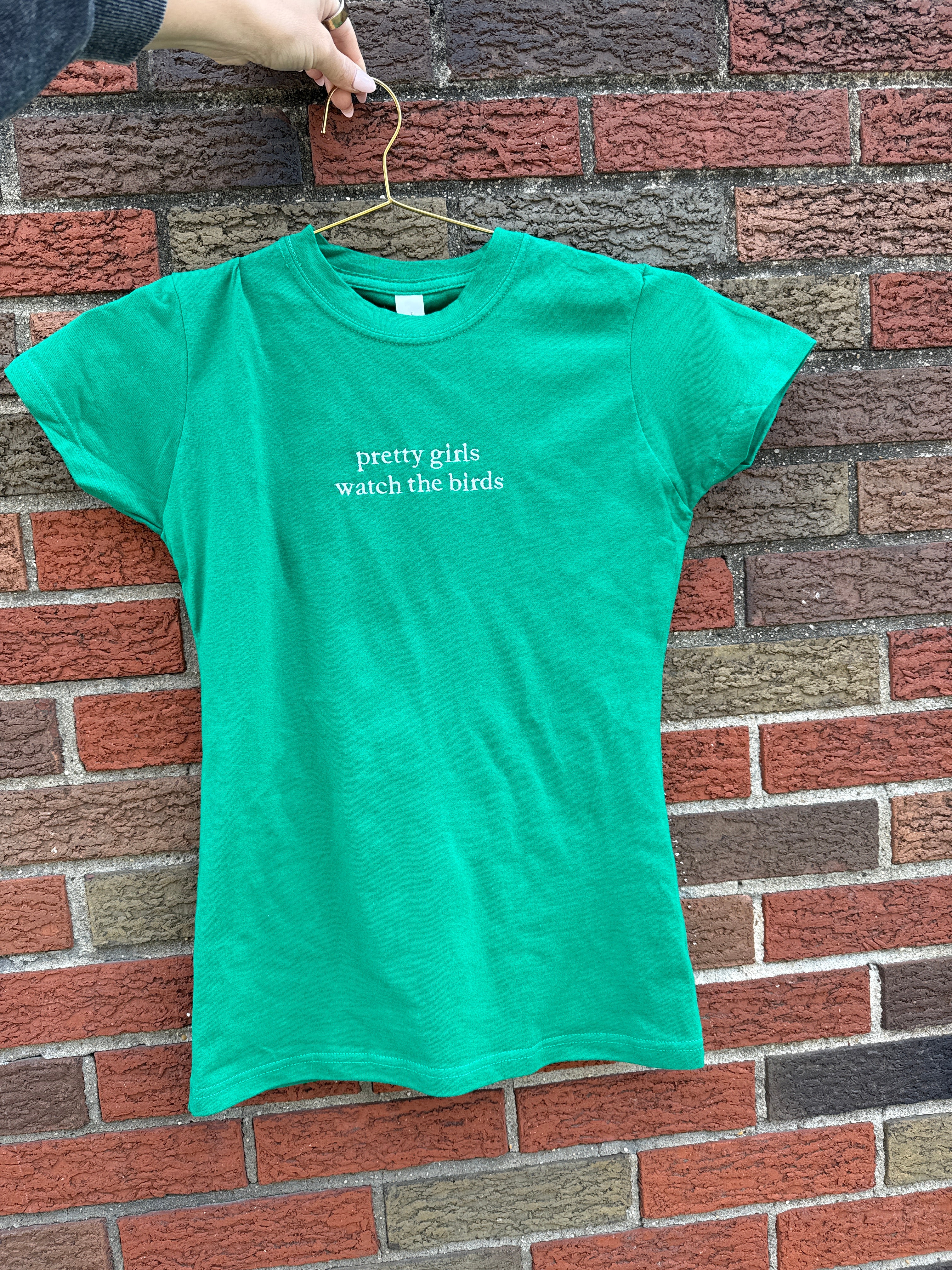 Pretty Girls Birds Full Length Women's Tee - Image 3