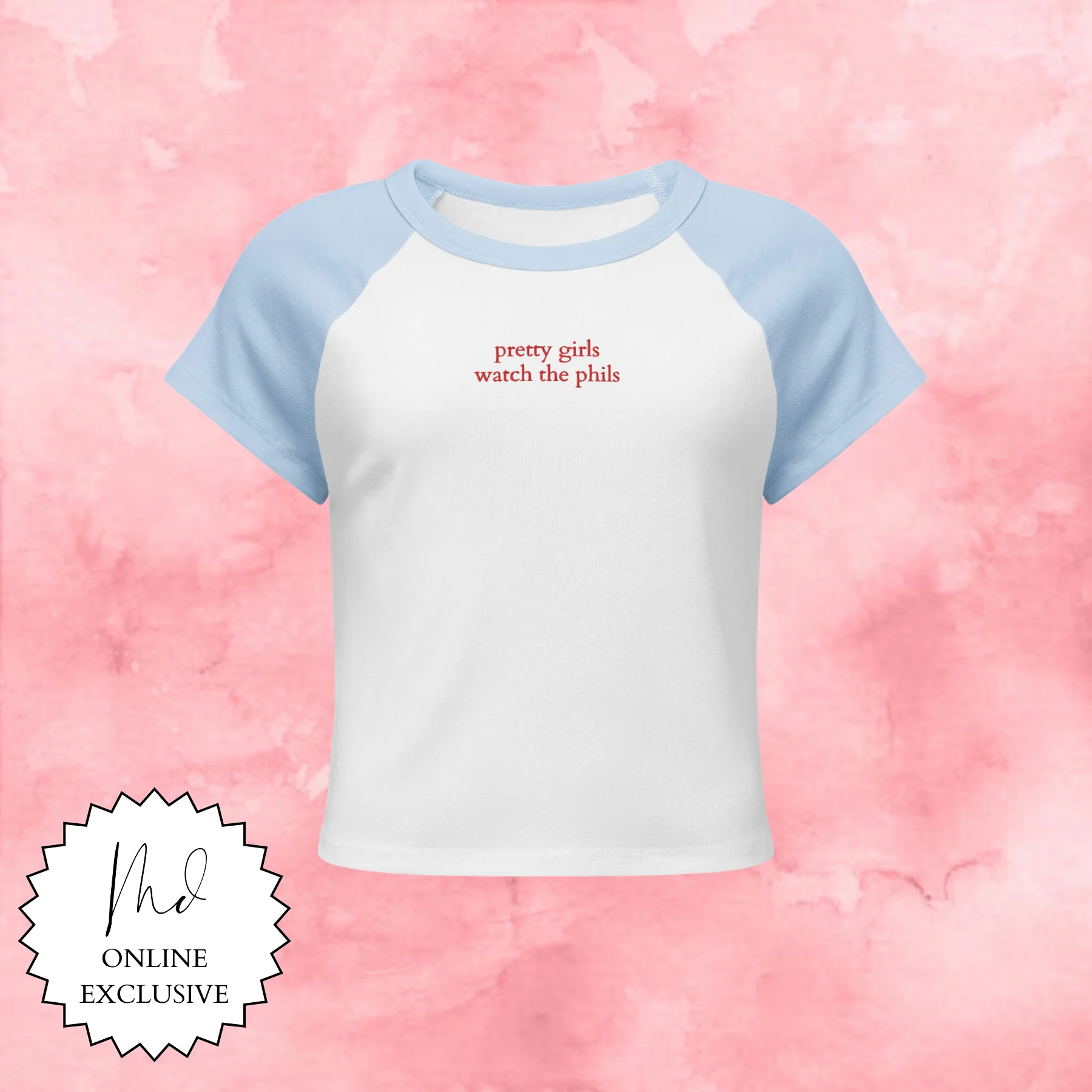 Pretty Girls Phils Baby Tee - Image 2