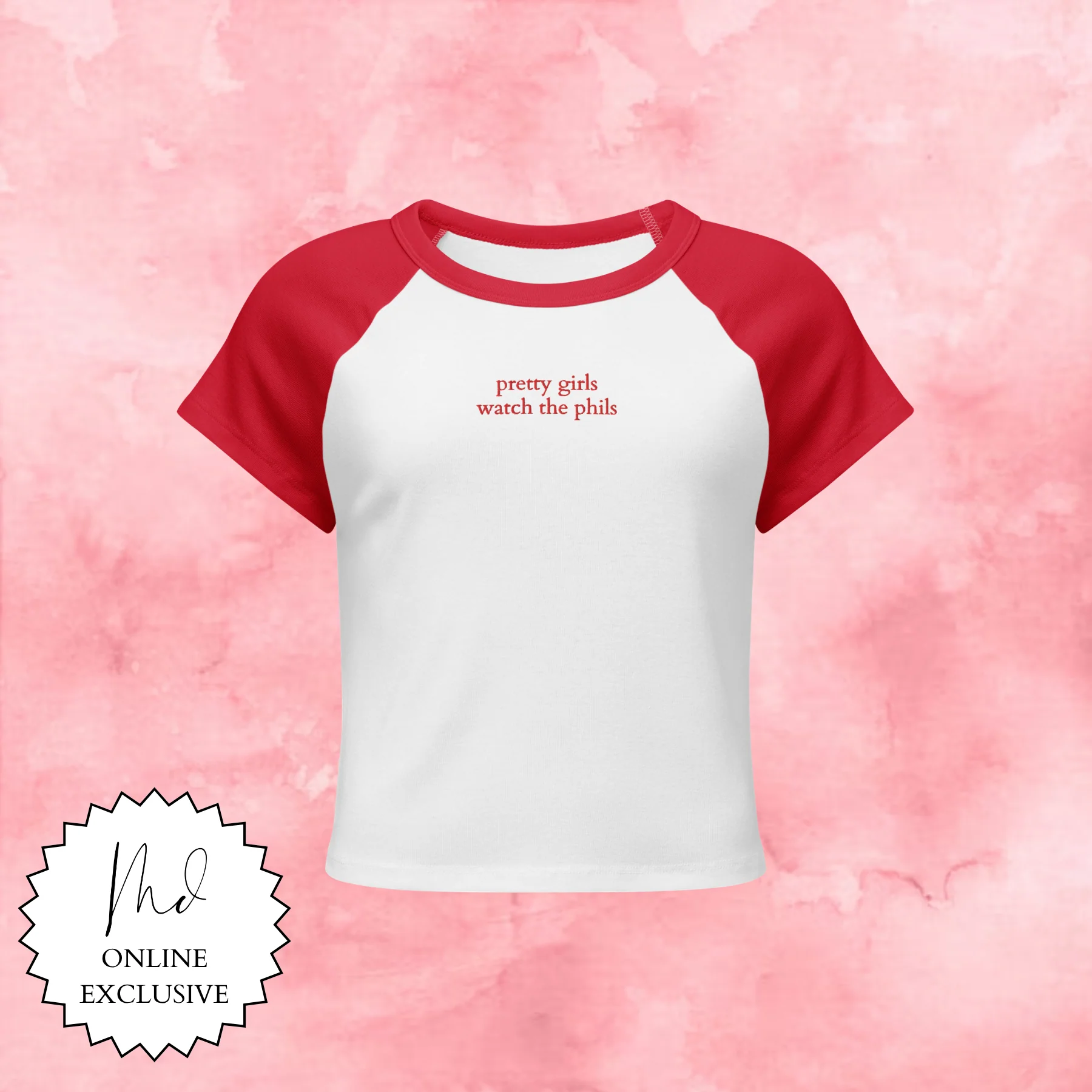 Pretty Girls Phils Baby Tee - Image 4