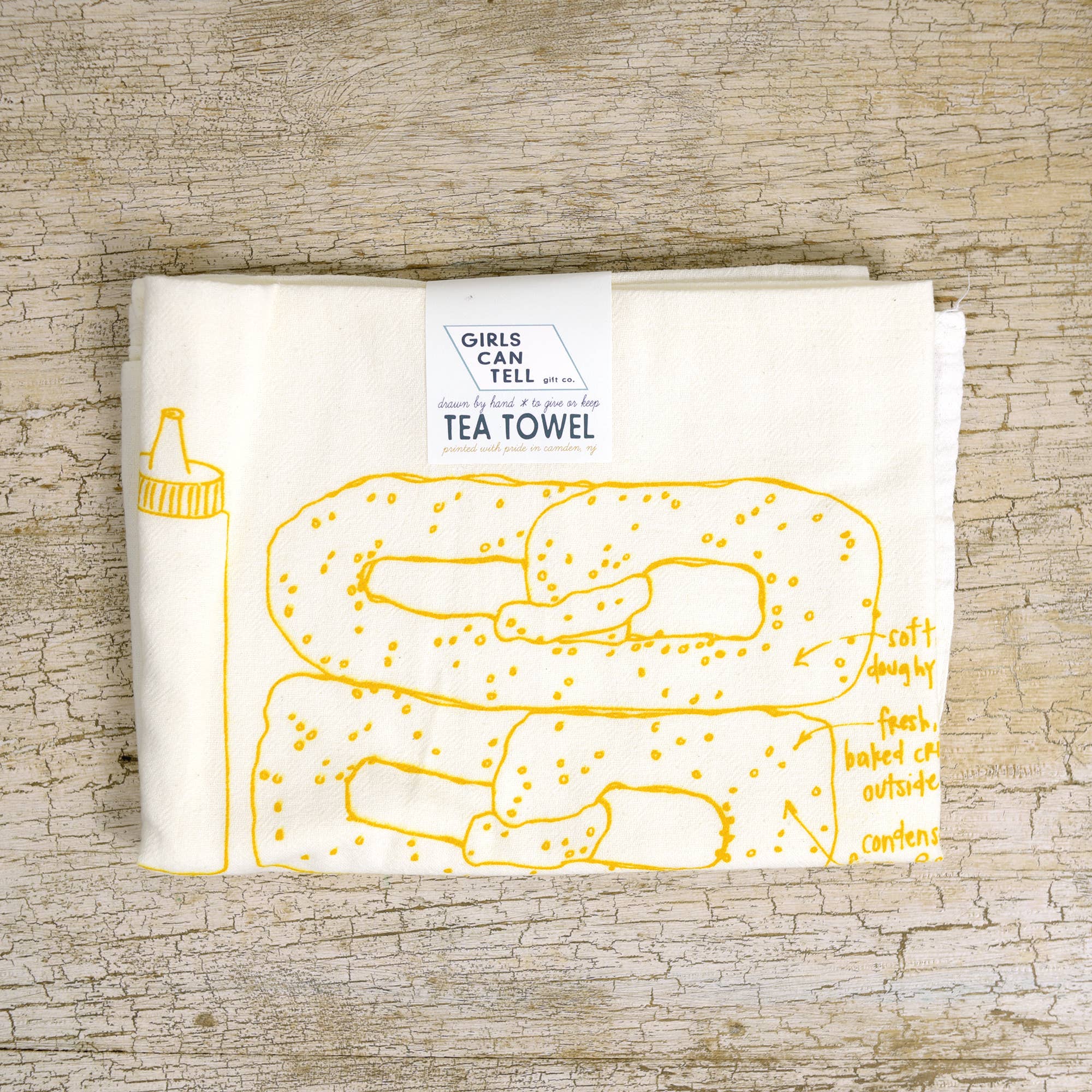 Soft Pretzel Tea Towel - Image 3