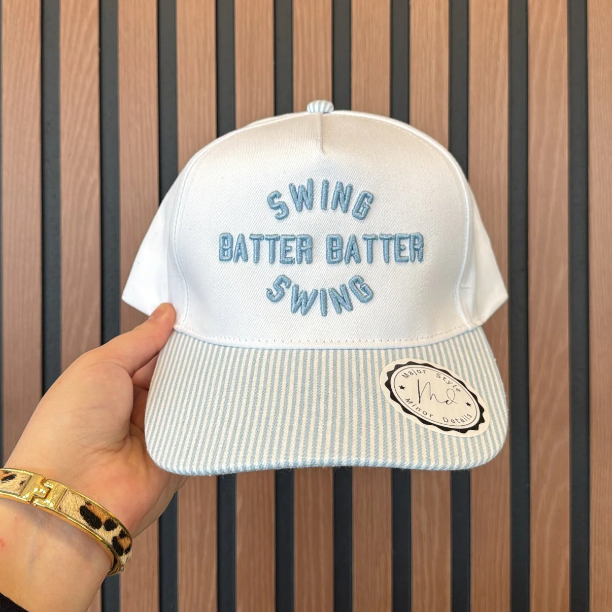 Swing Batter Stripe Hat - Image 2
