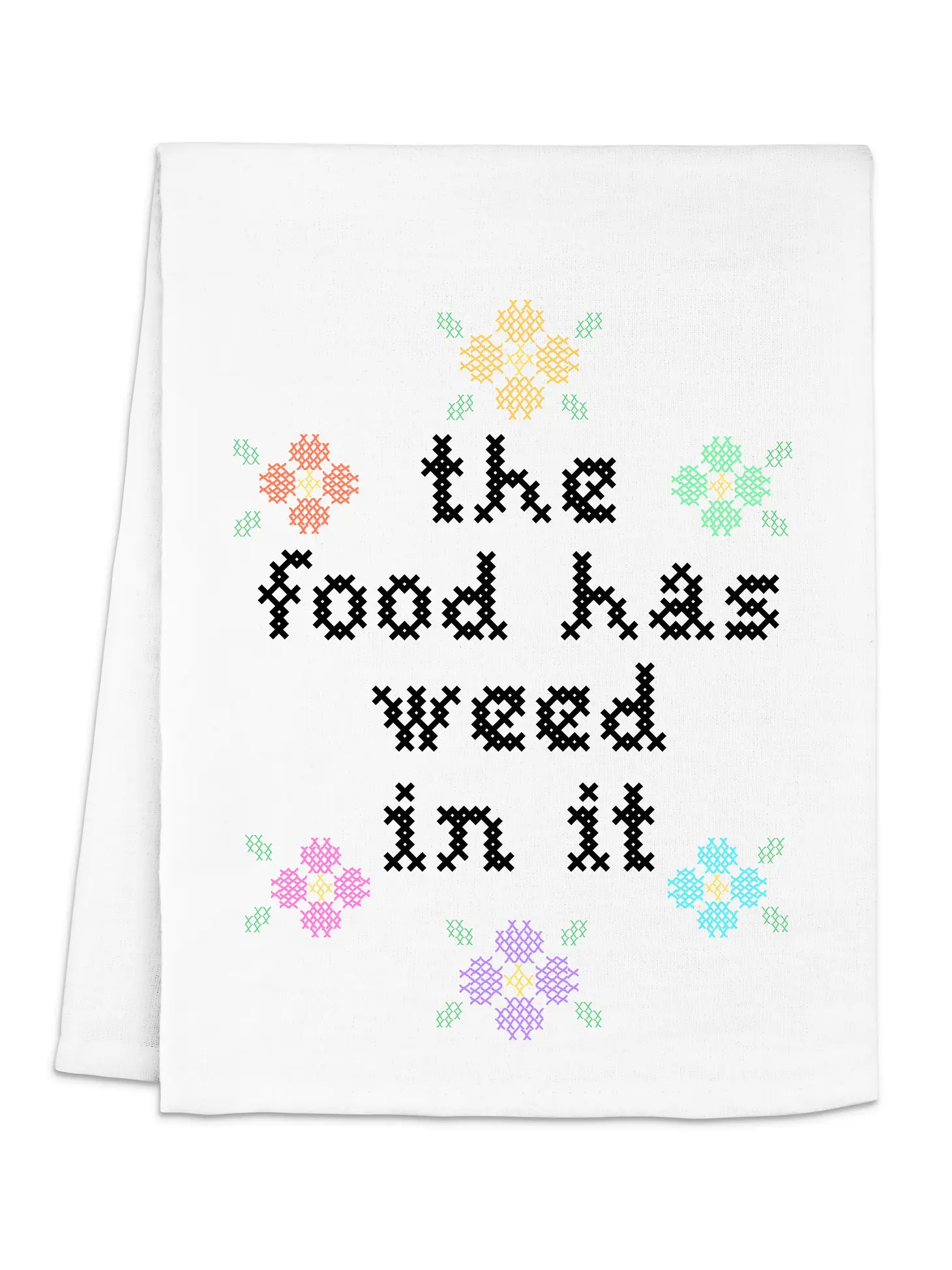 The Food Has Weed Tea Towel - Image 3
