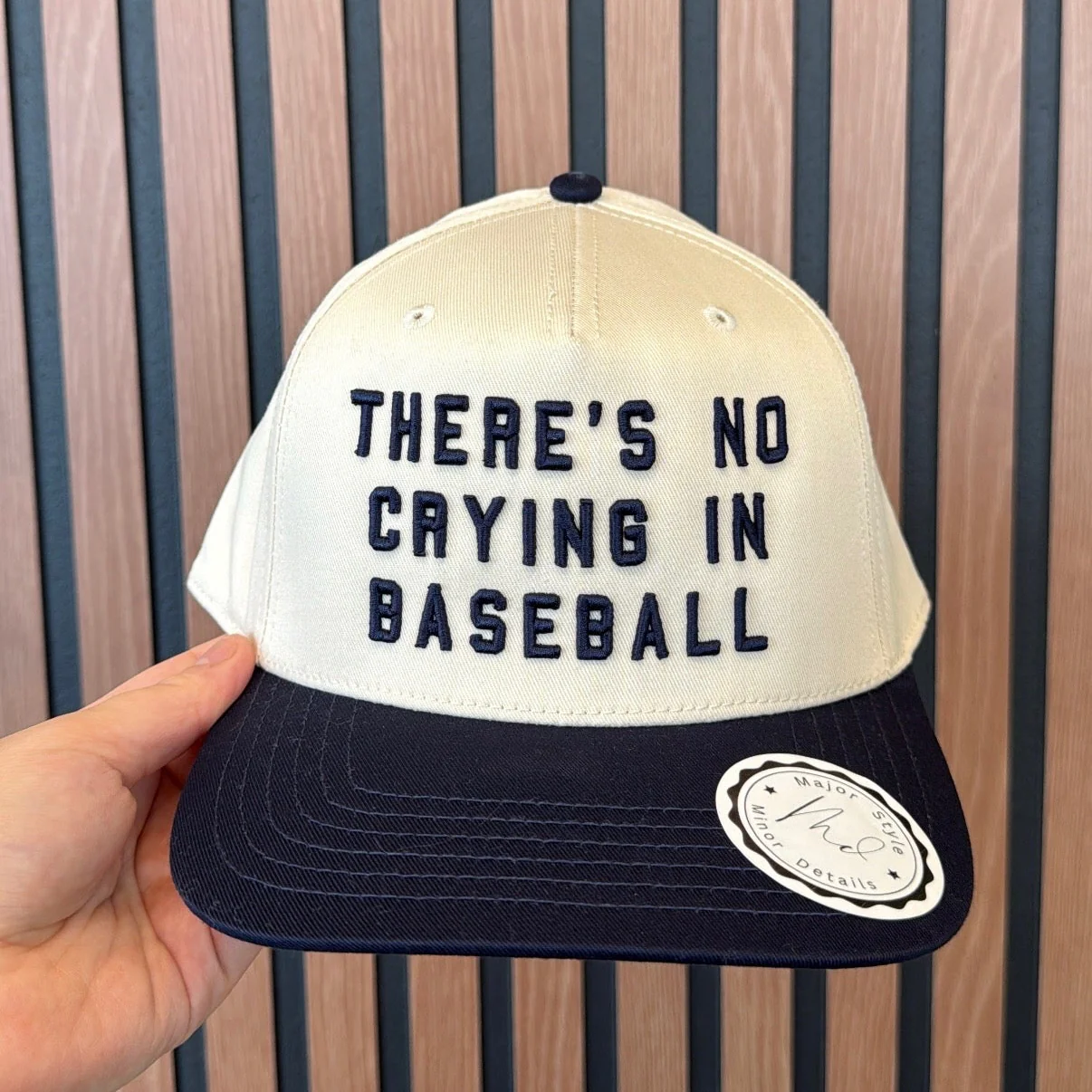 There's No Crying in Baseball Hat - Image 3