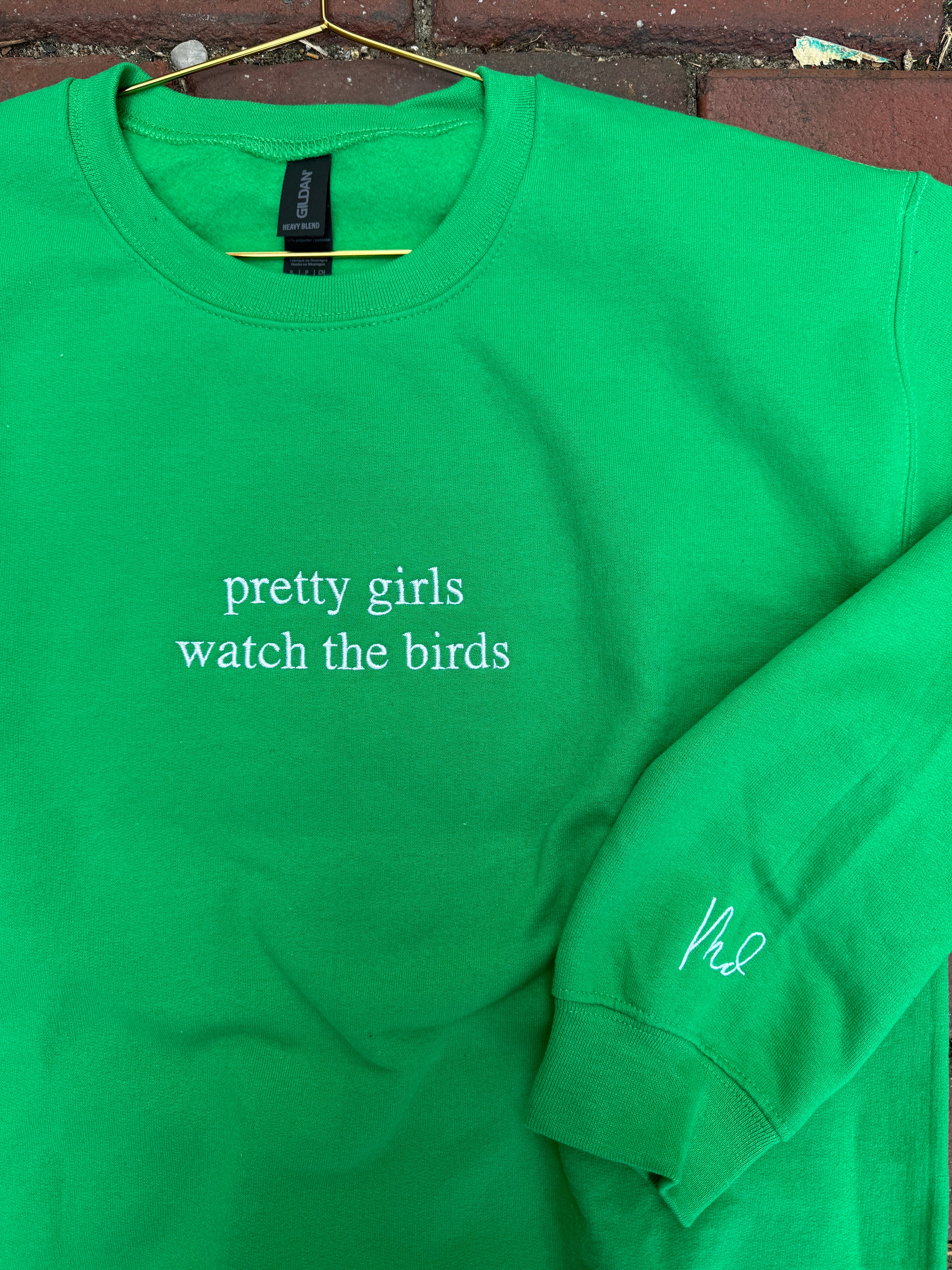 Pretty Girls Watch the Birds Sweatshirt - Image 2