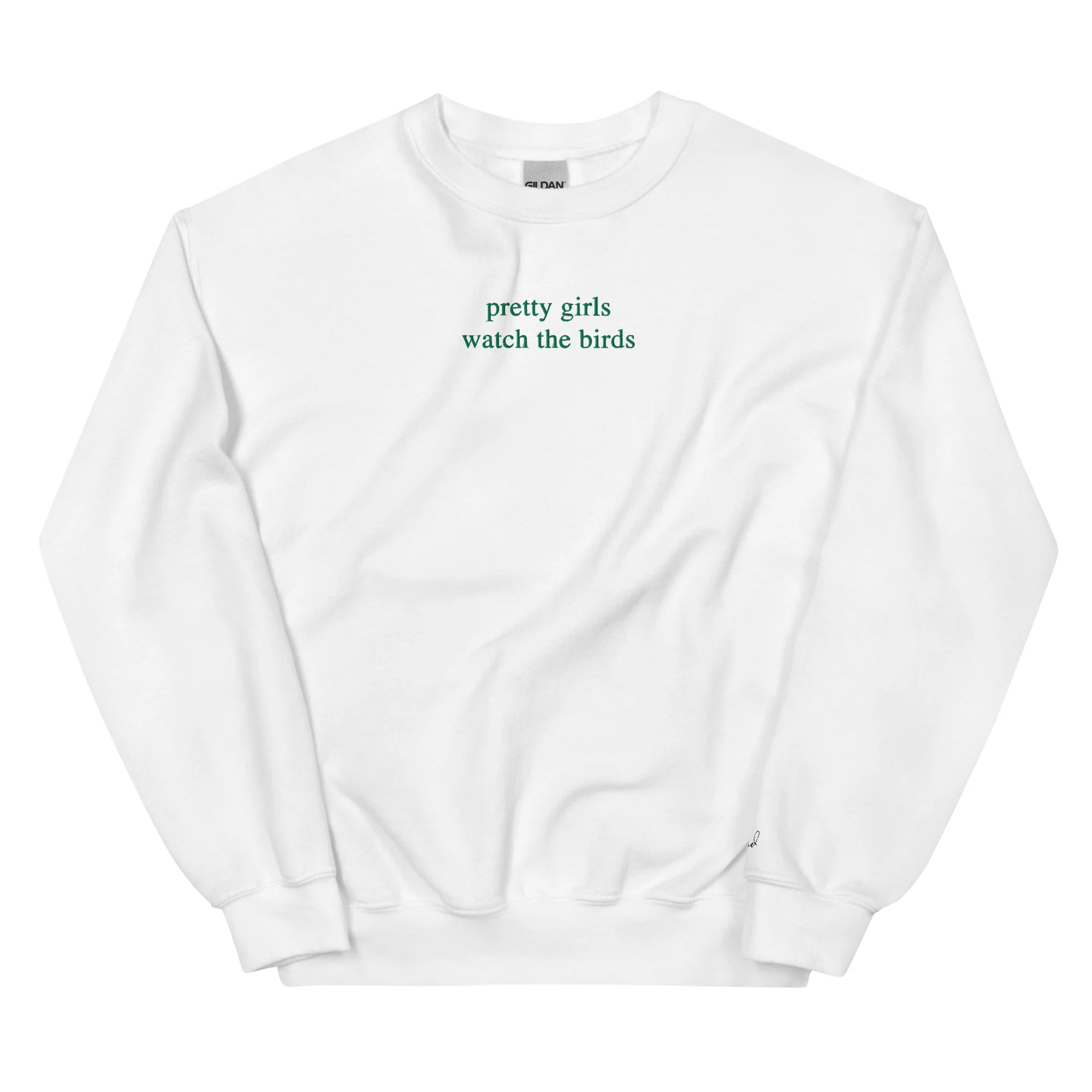 Pretty Girls Watch the Birds Sweatshirt - Image 7